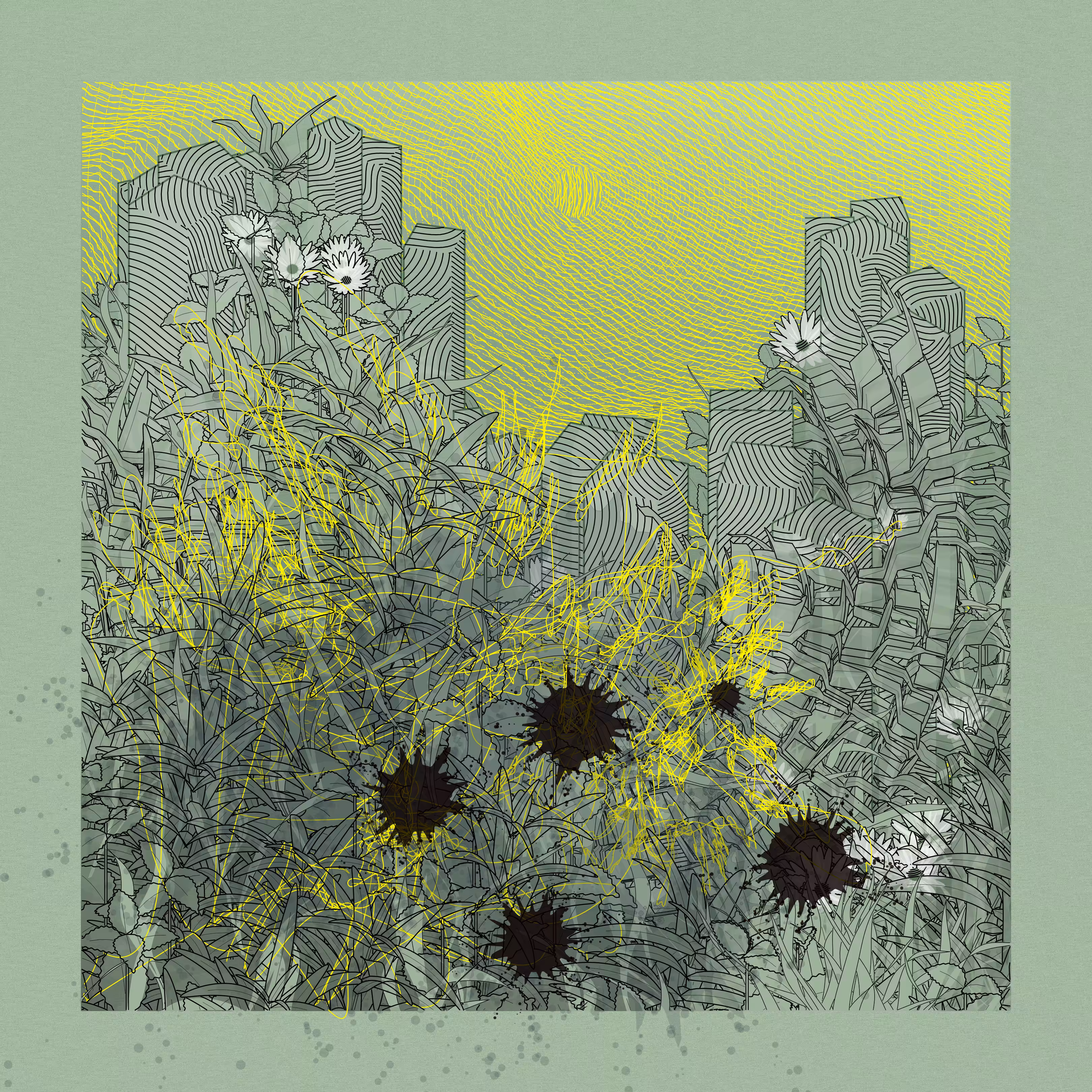 Landscape with Carbon Capture #9138