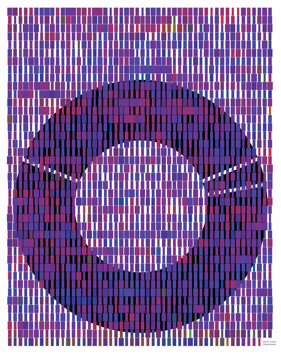 Seed Phrase Words Visualization RGBVSC White Edition