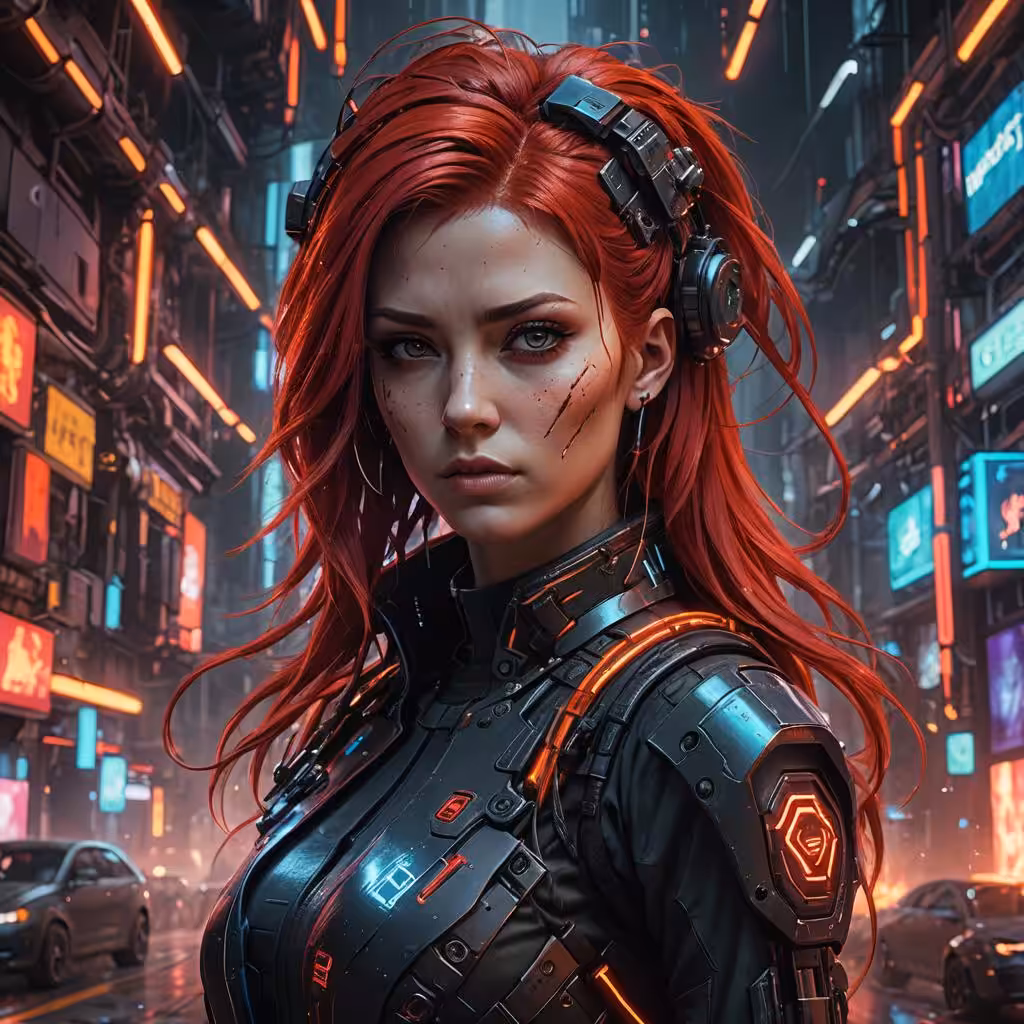 Cyberpunk Girl #029