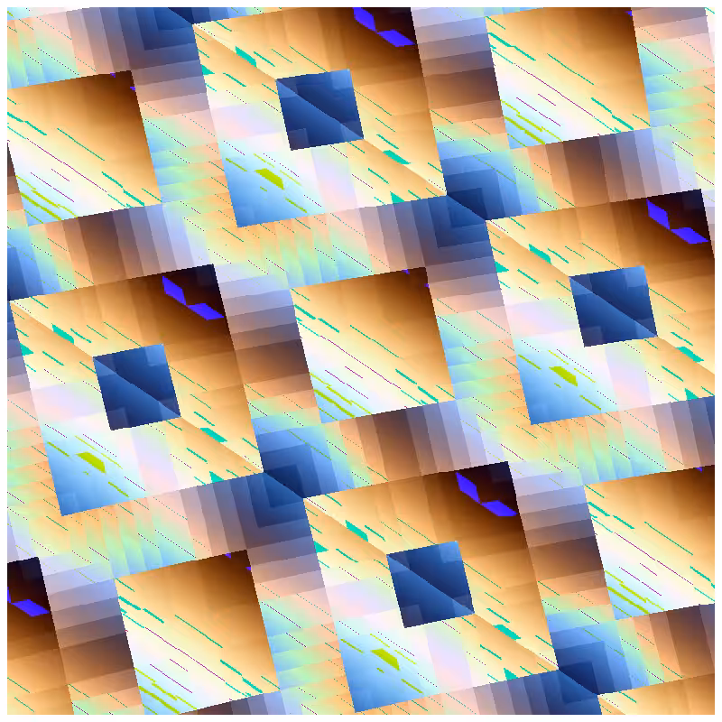 Psychedelic Grid  #1
