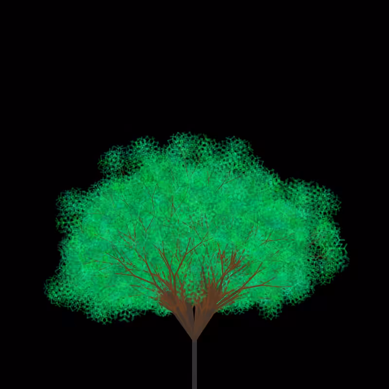 snowflake tree #7