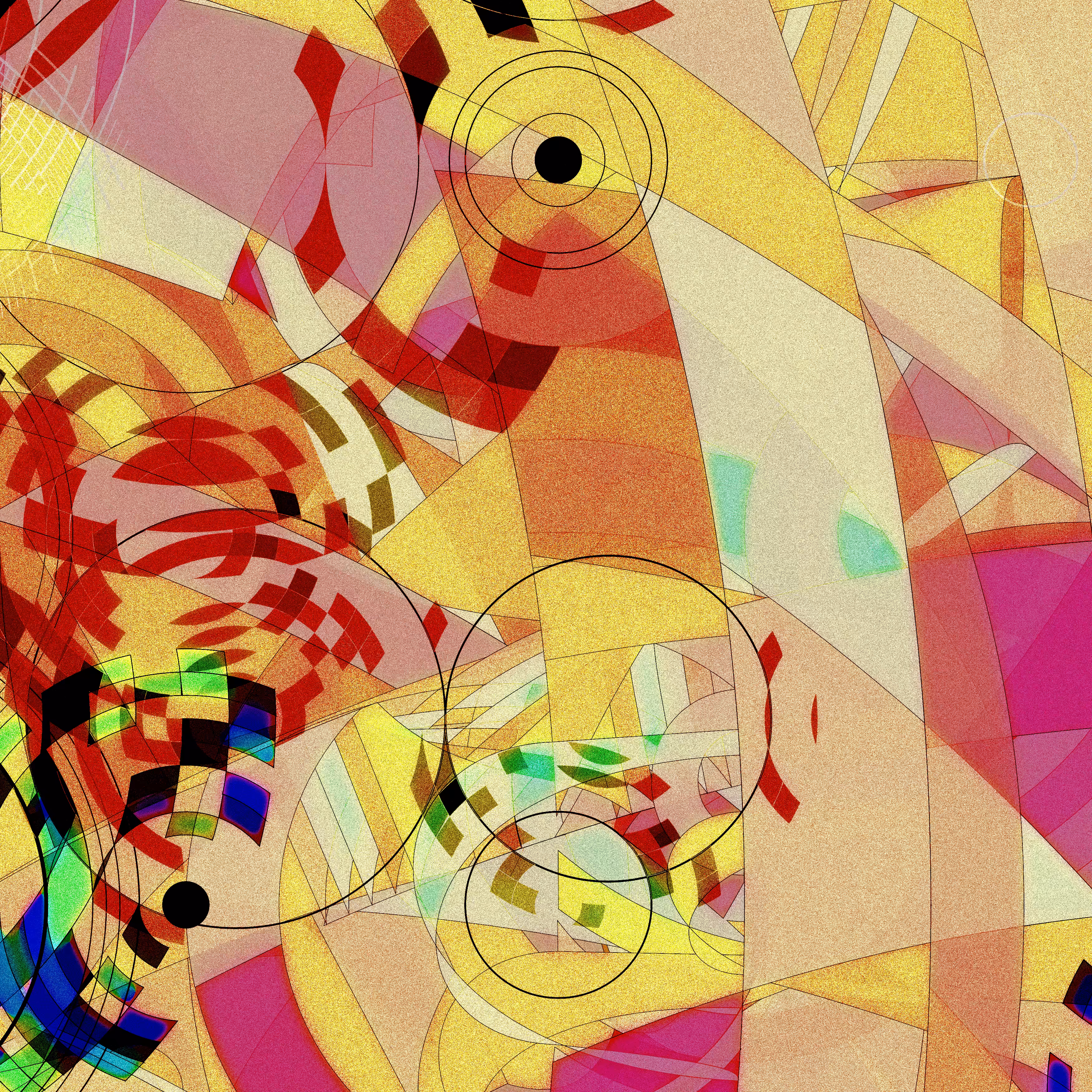 The four seasons in polycircle space: Summer - detail i
