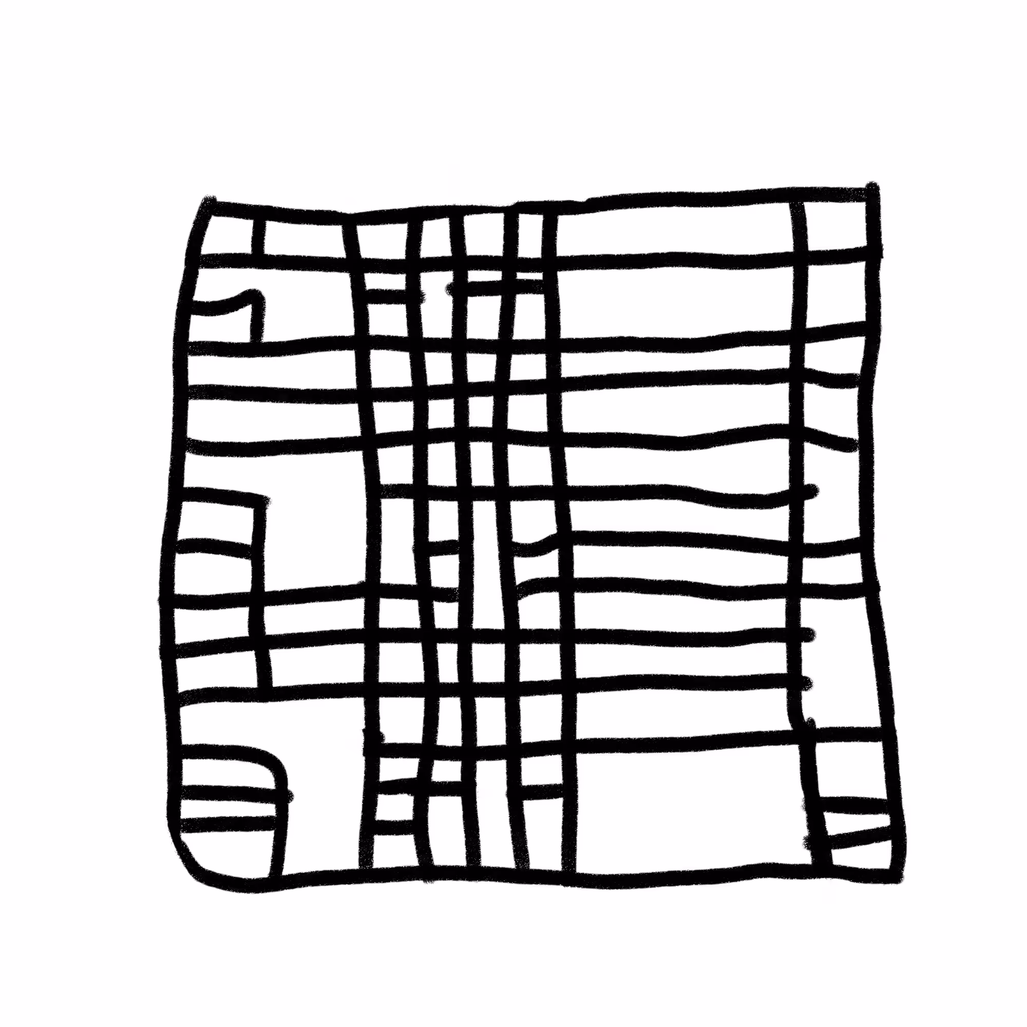 Between Crooked Lines #9