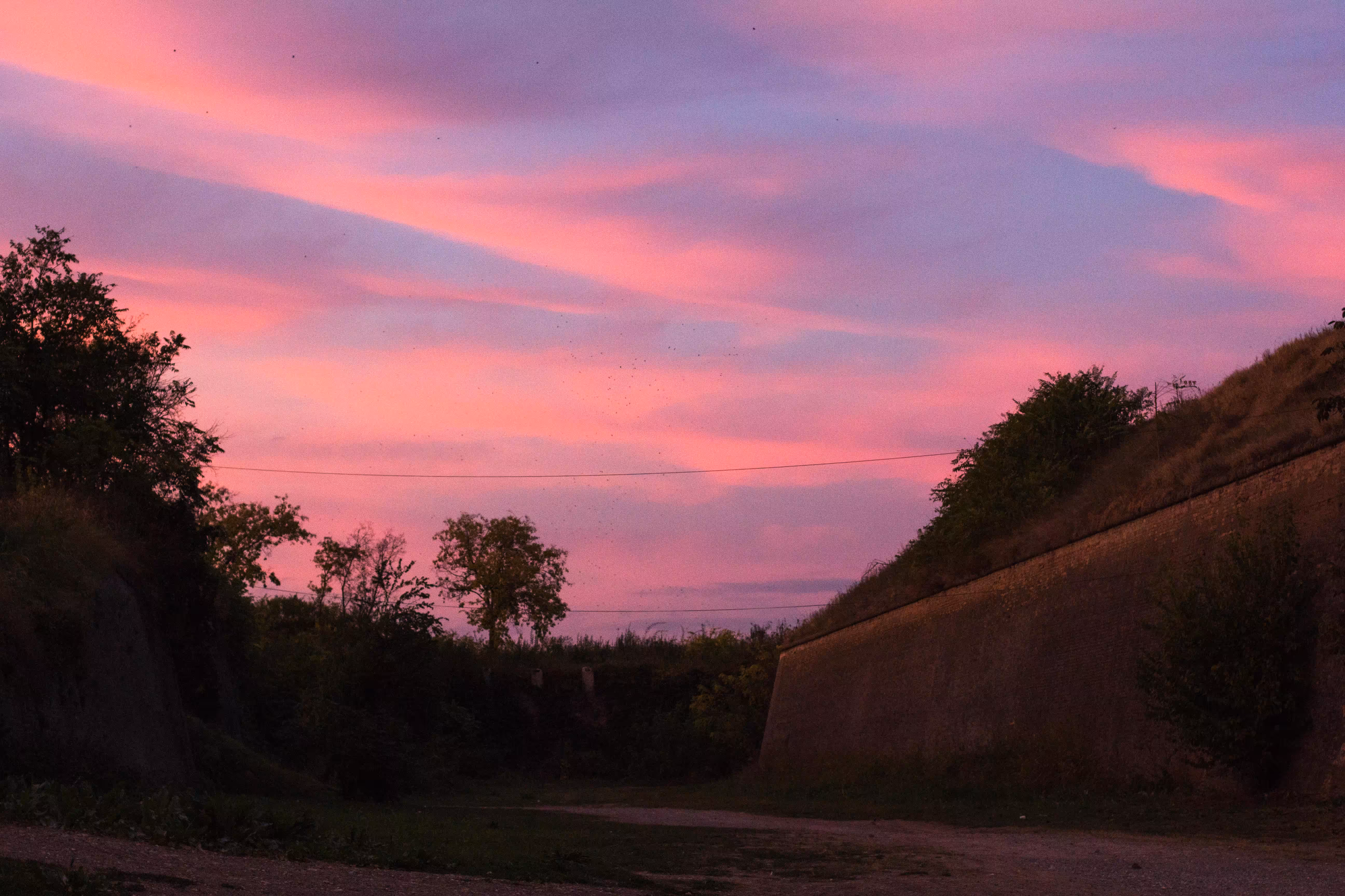petrovaradin fortress sunrise, novi sad