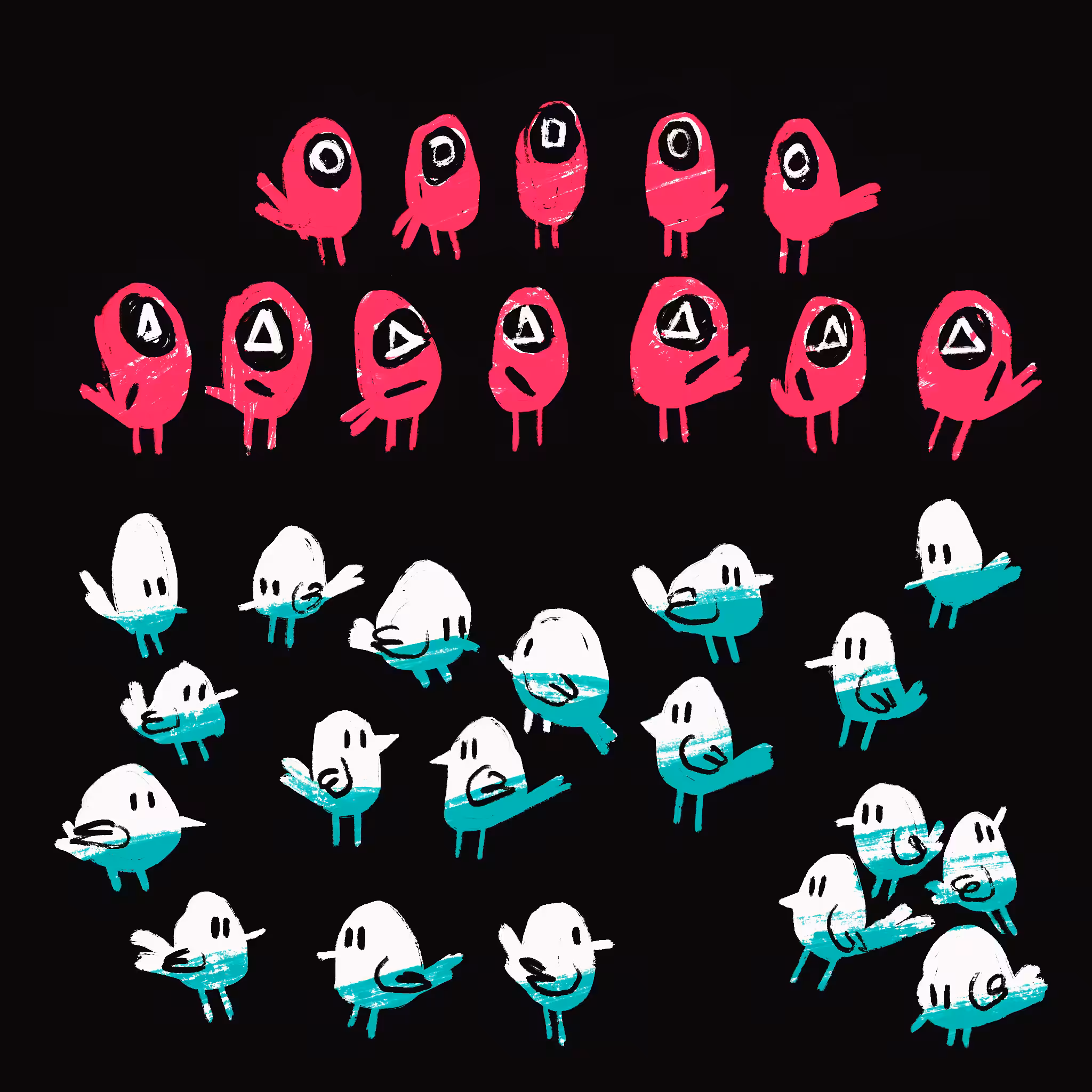 squid birbs