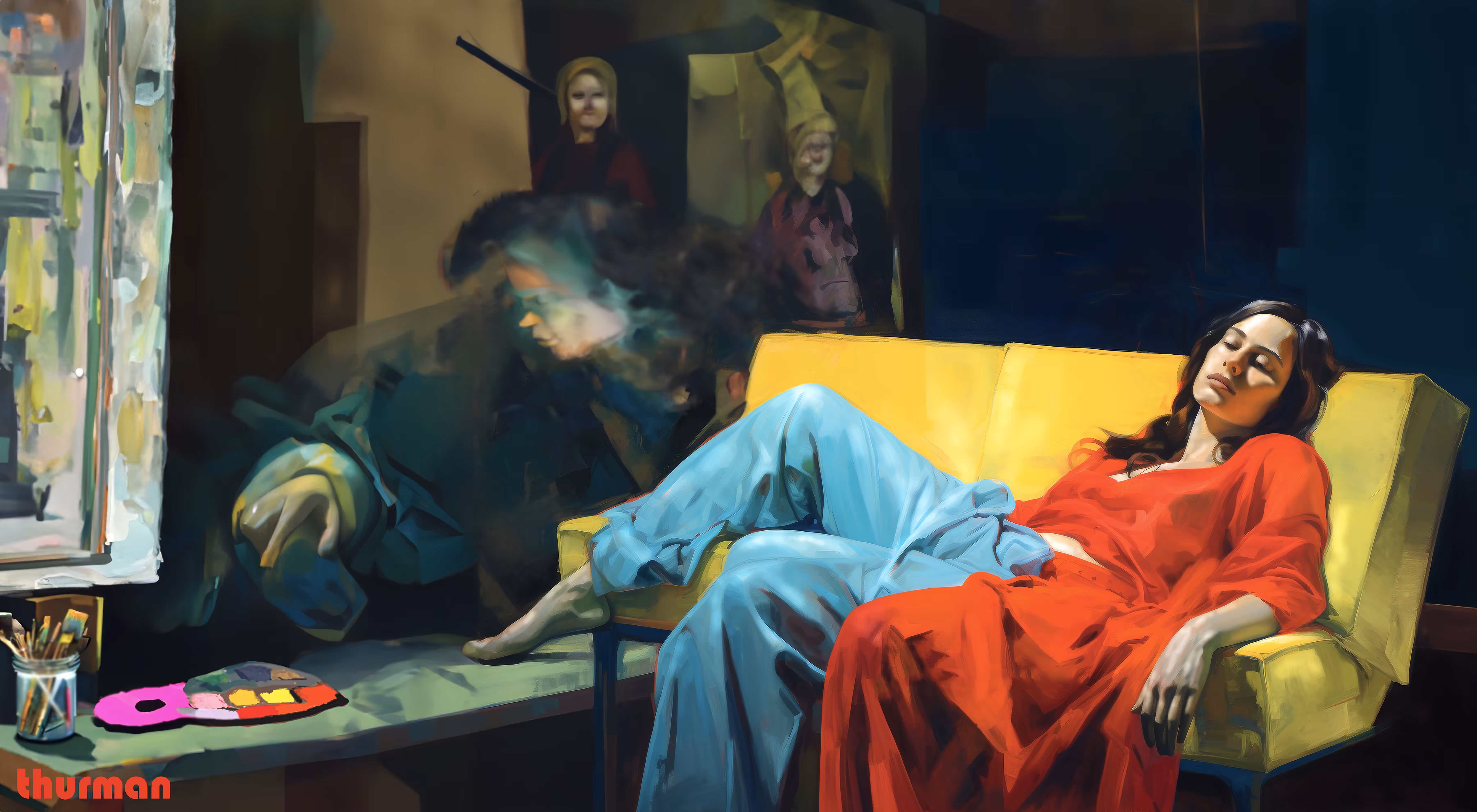 TIL #36 "Allegory of the Sleeping Painter"