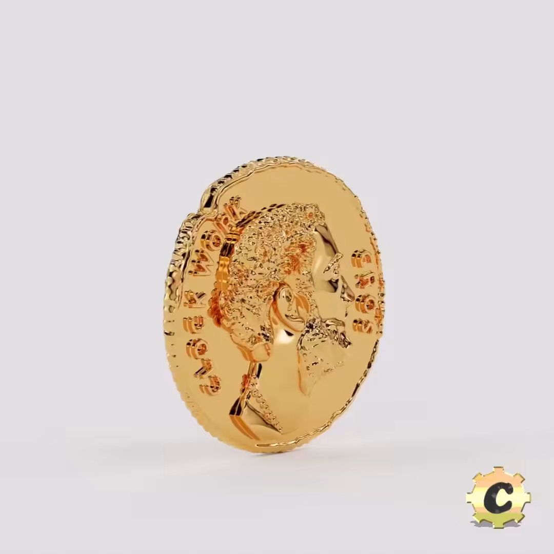 “The Horologist" 2021 AD; Roman inspired Coin