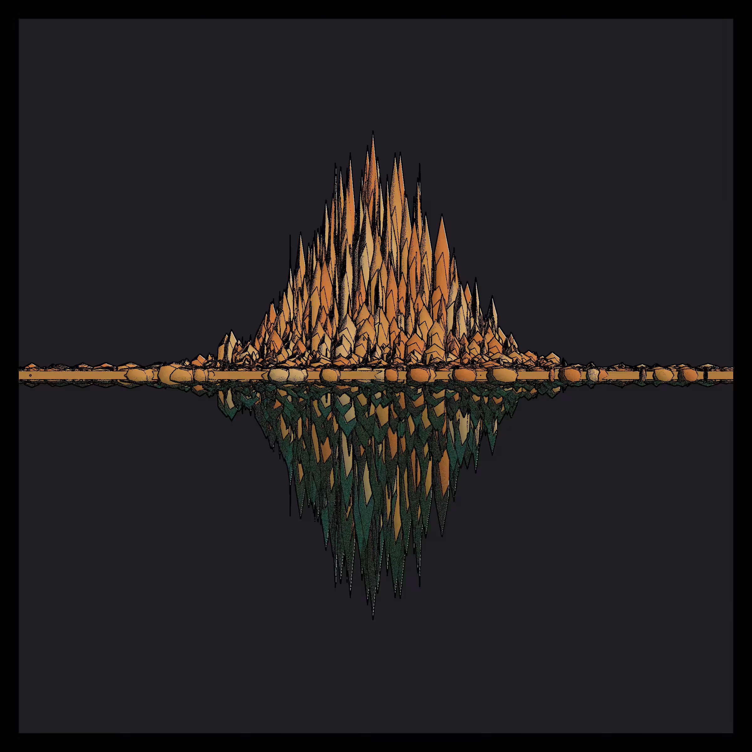 Crystal forest #50