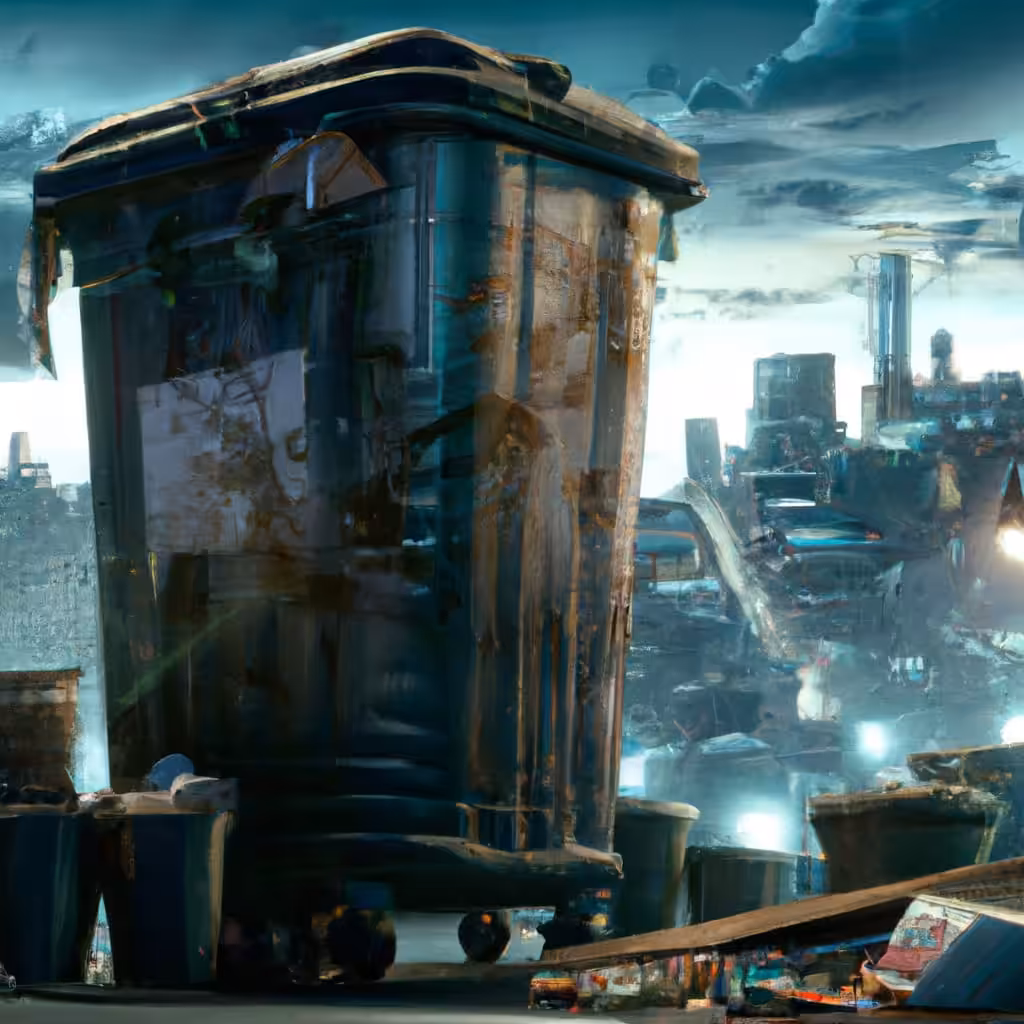 Kumiverse: Giant Trash Bin