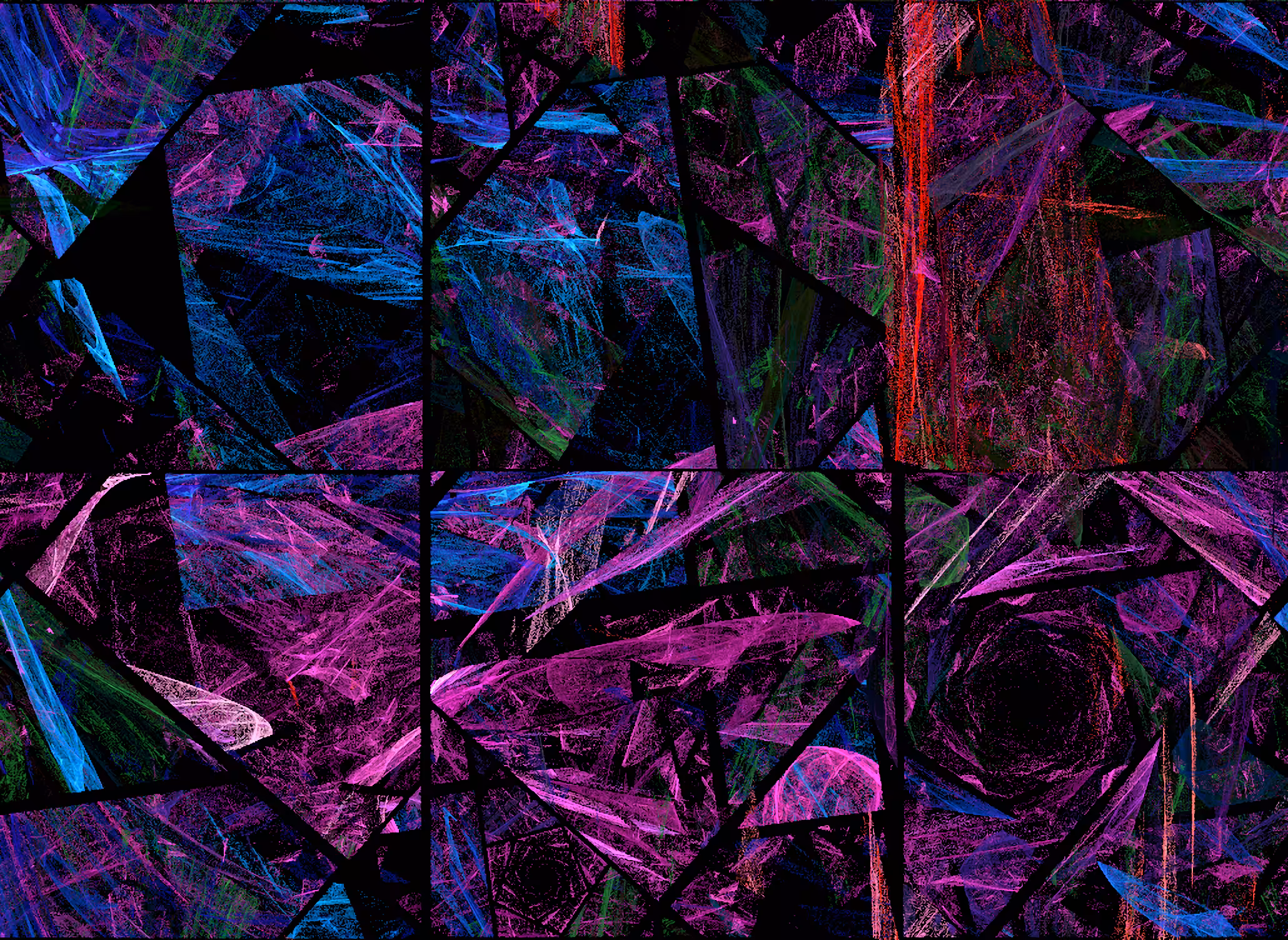 Raw Fractal Series - #072 - Disco Horror