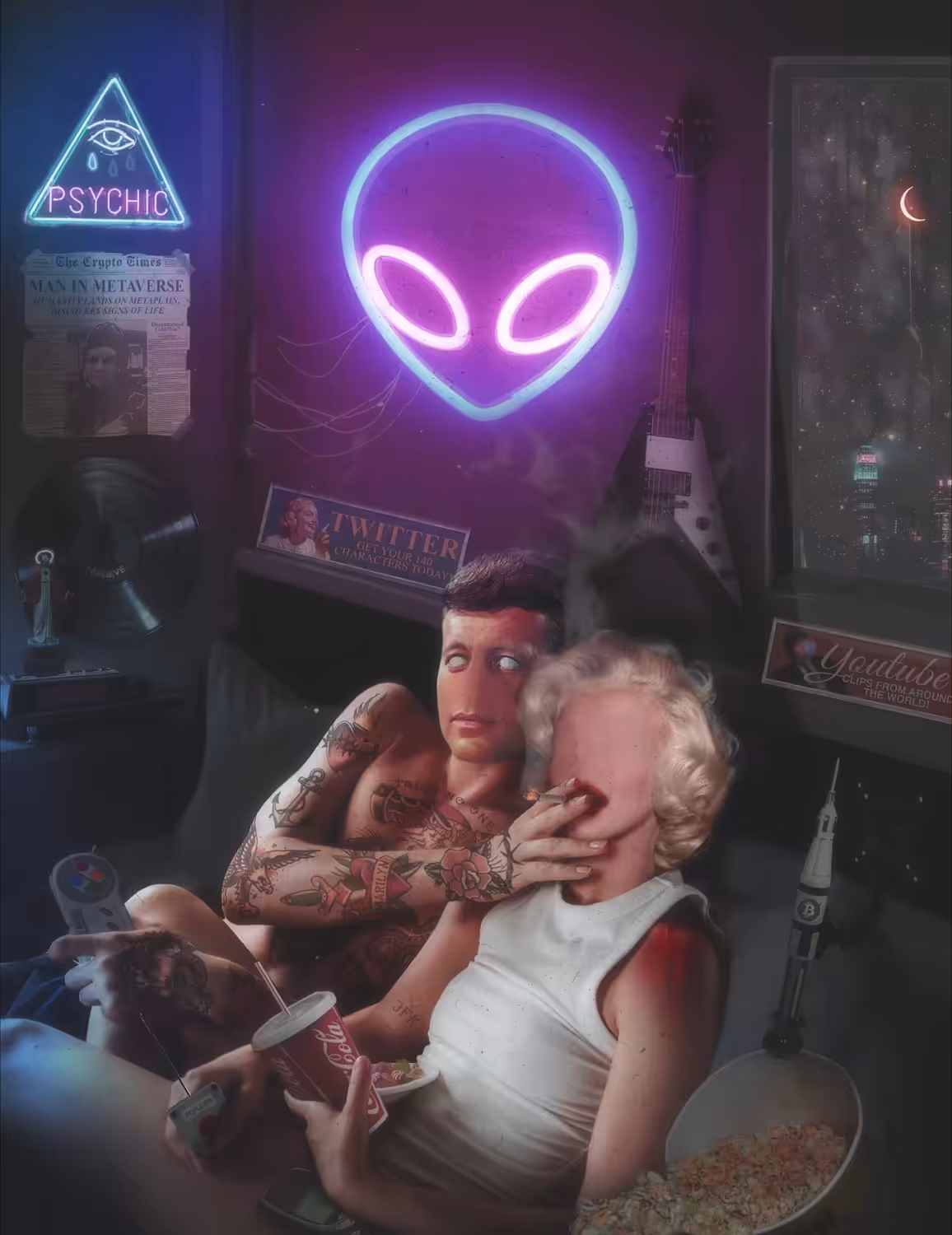 To The Moon 'John x Marilyn'