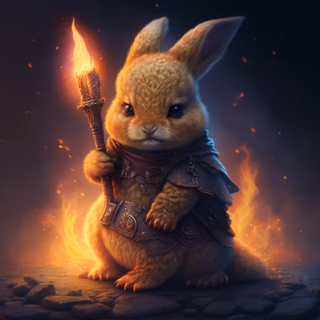 Killer Fire Bunny #8