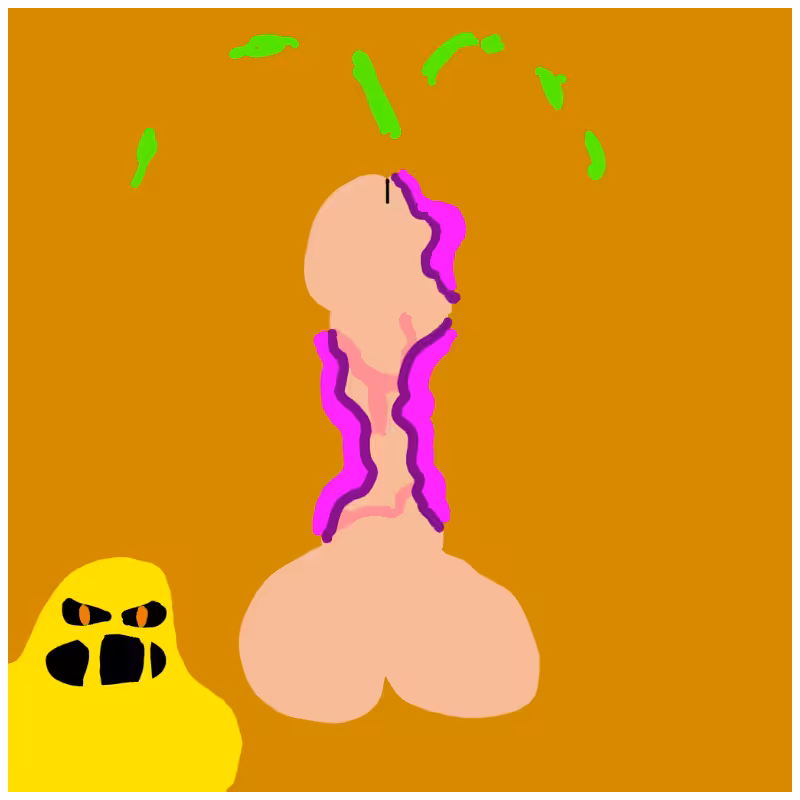 Decayed Dickgenerative Art #11