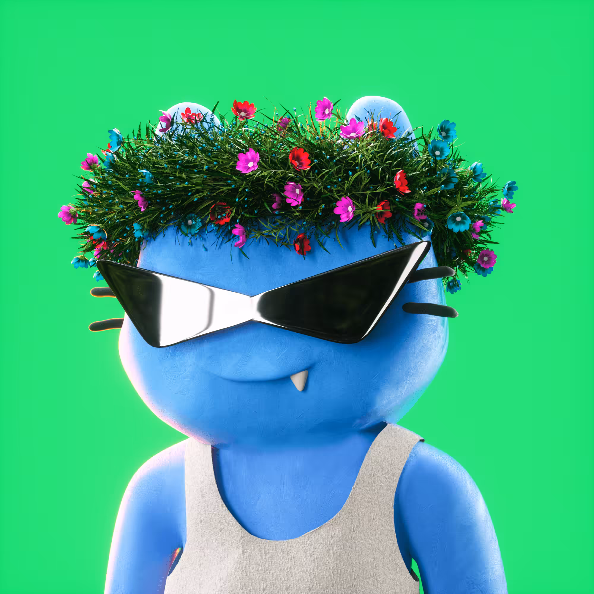 Cool Cats 3D: Cool Cat 3D #2538