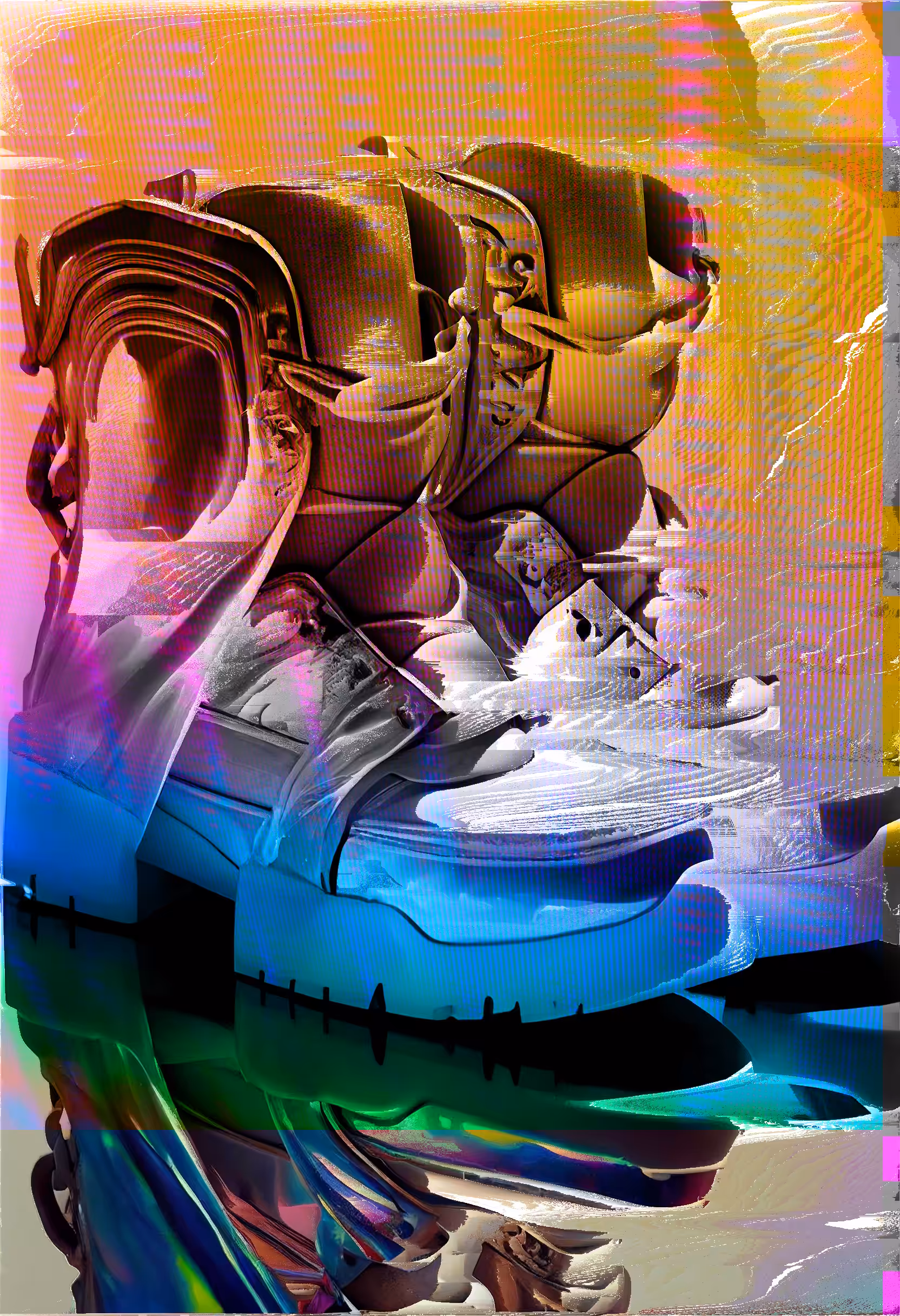 Hillside or City in Ruin Sneaker Boots