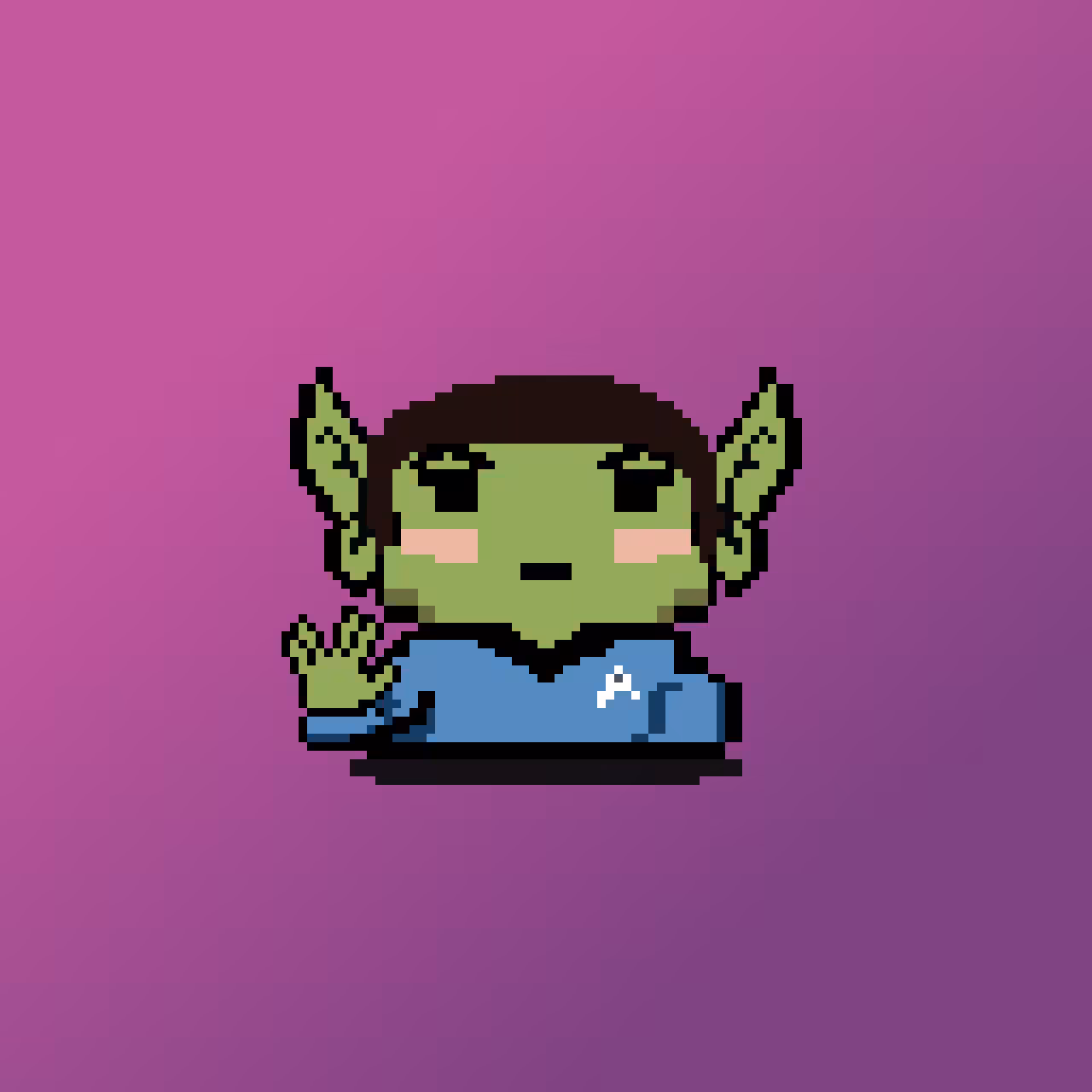TezFrog - Spock Froggie