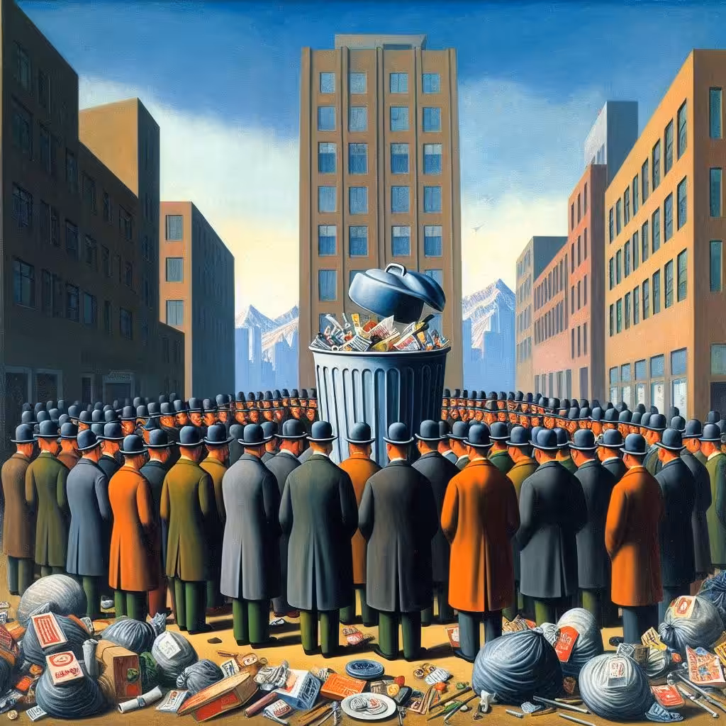 Trash Painting Gallery 