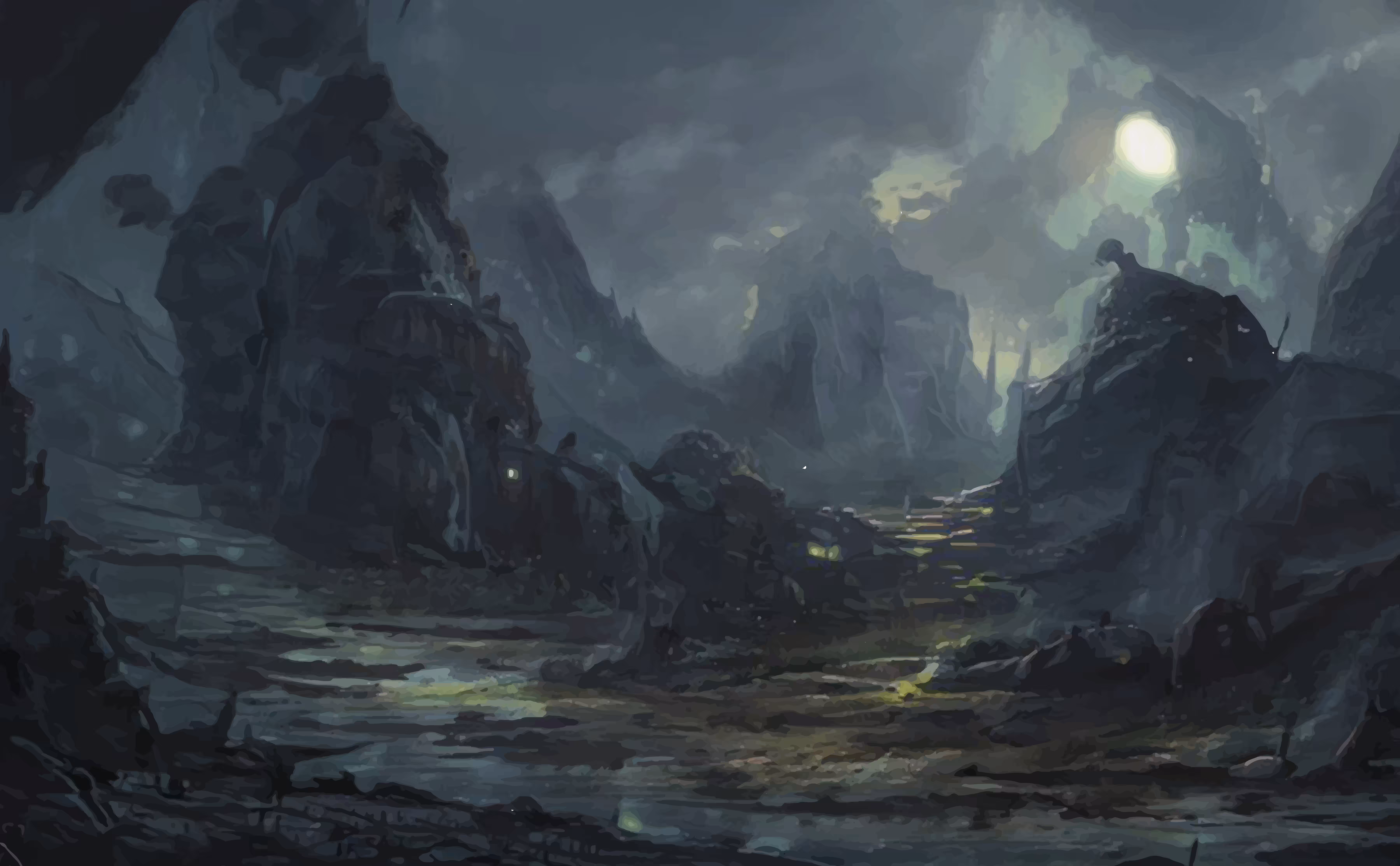 Desolate valley