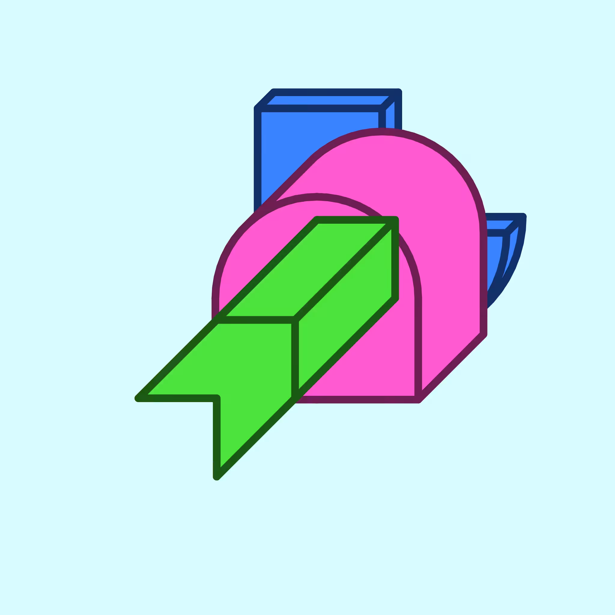 Calm shapes #1341