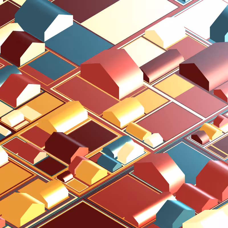 Geometric city #67