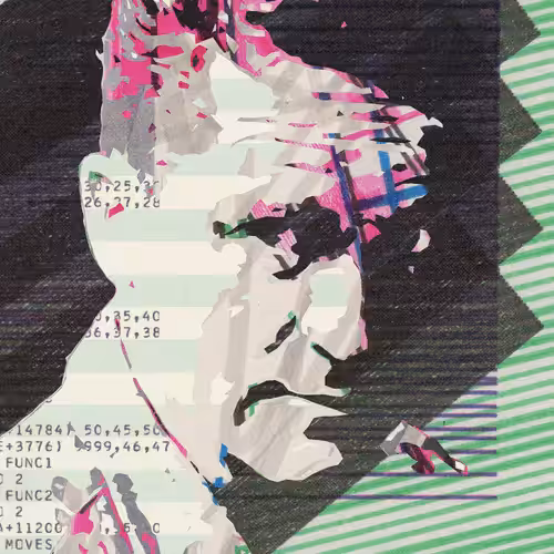 THE GENERATIVE PORTRAIT COLLECTION OF ROBERT MALLARY: Generative Portrait of Robert Mallary #462