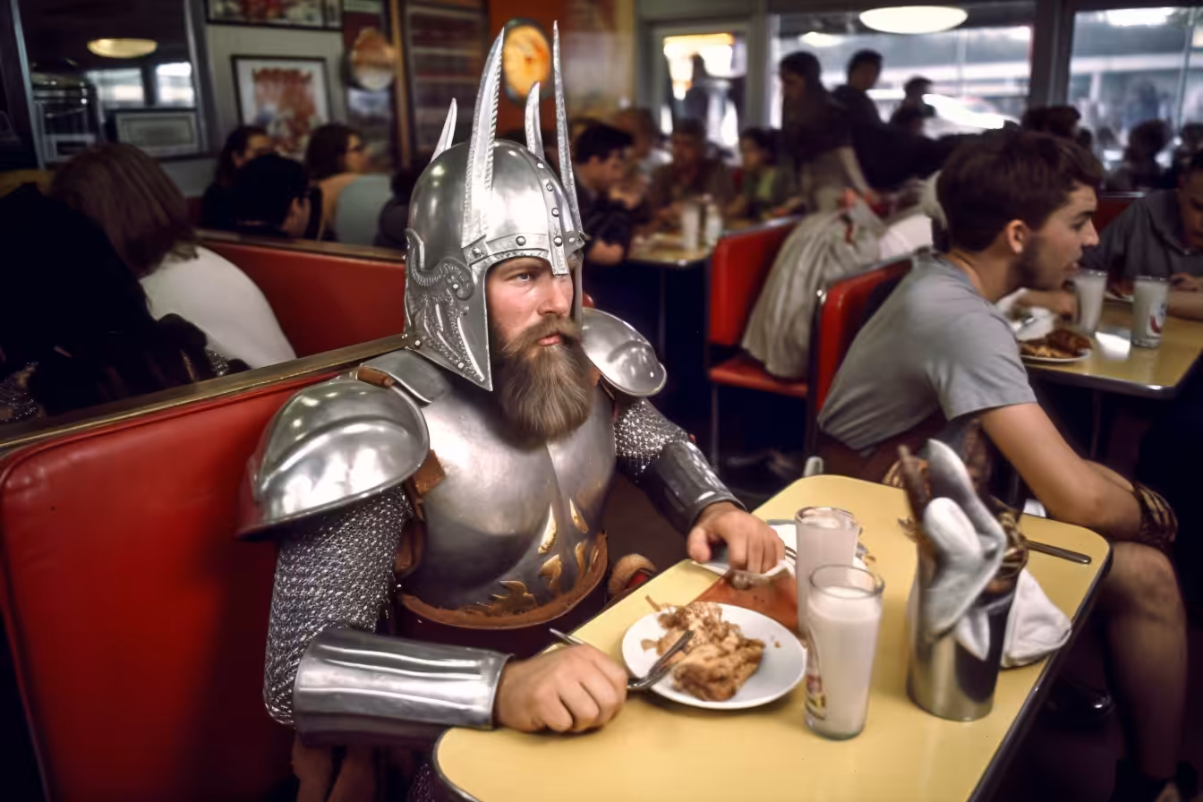 Viking Discovers Americana
