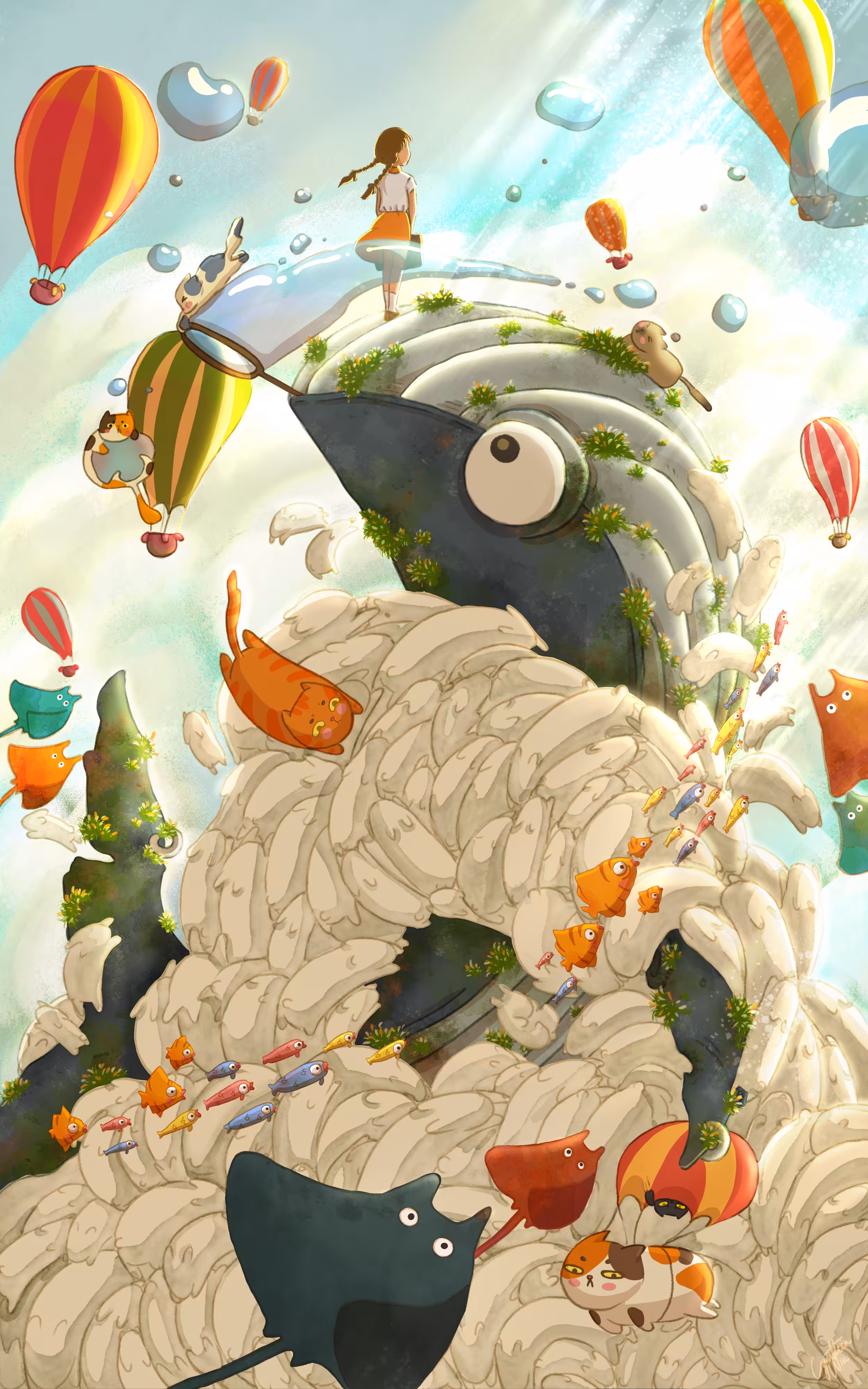 Cynthia​ Wiu: Dreamy fluffy rabbit to the dream  #1/50