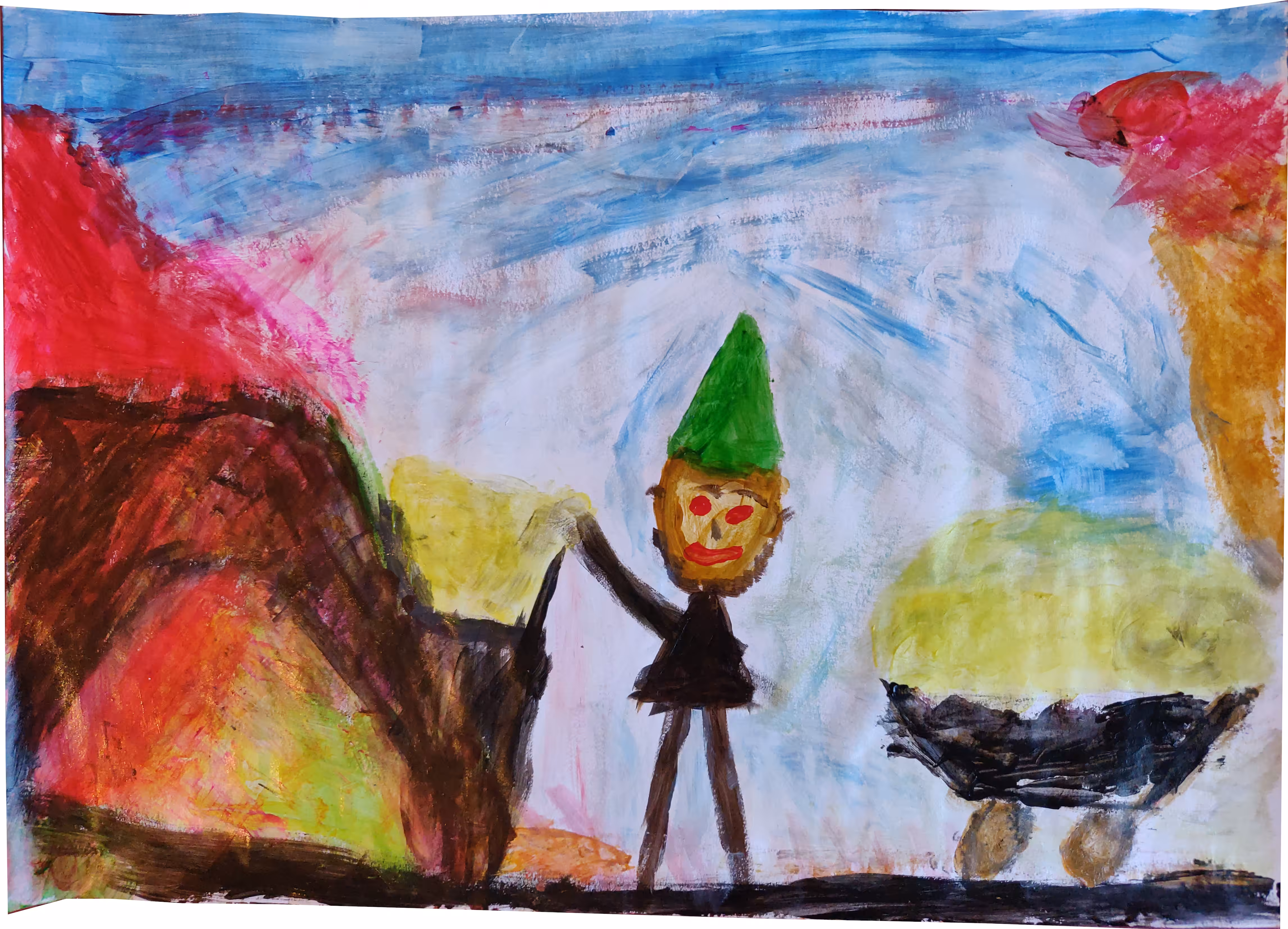 Gnome and the gold mine