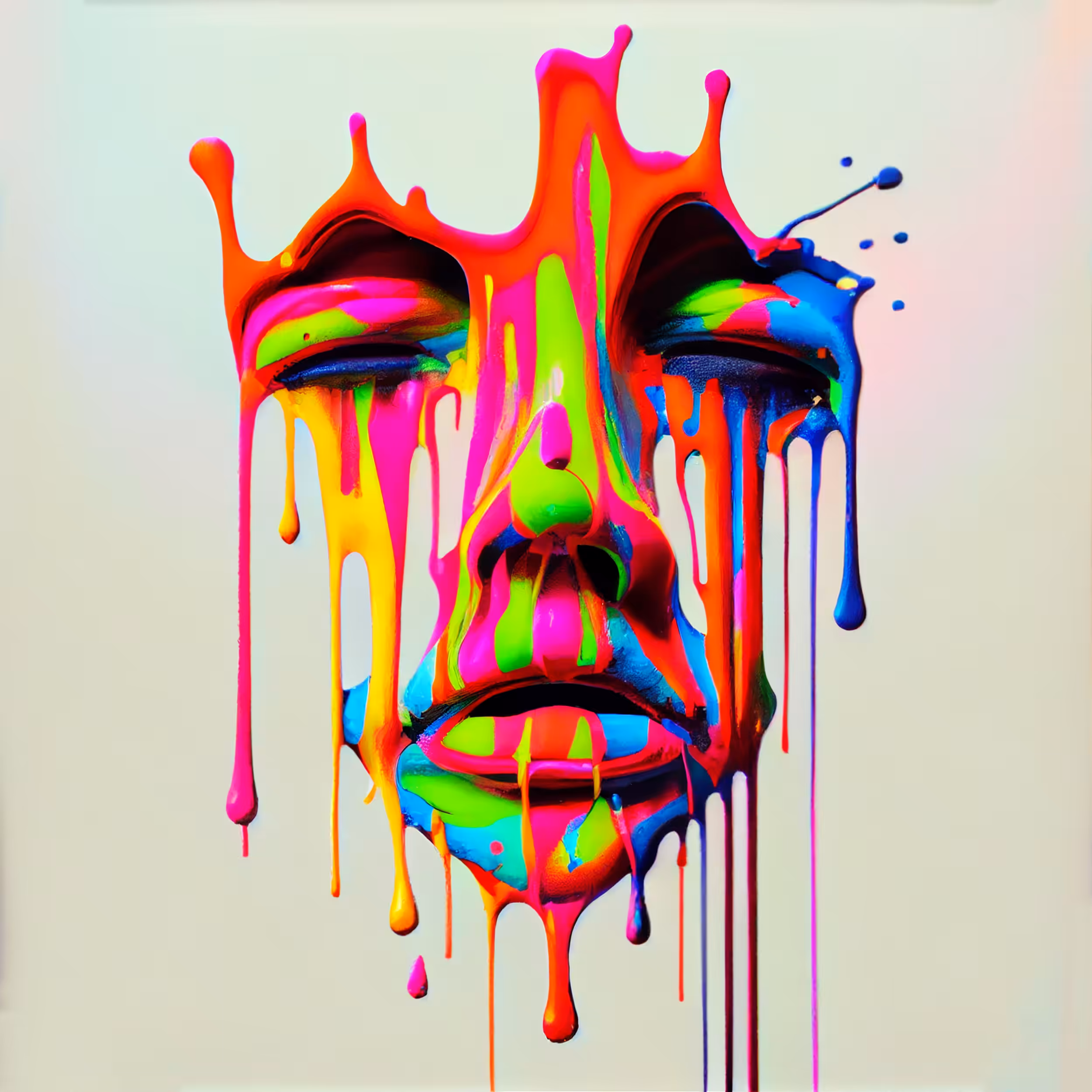 Vibrant neon