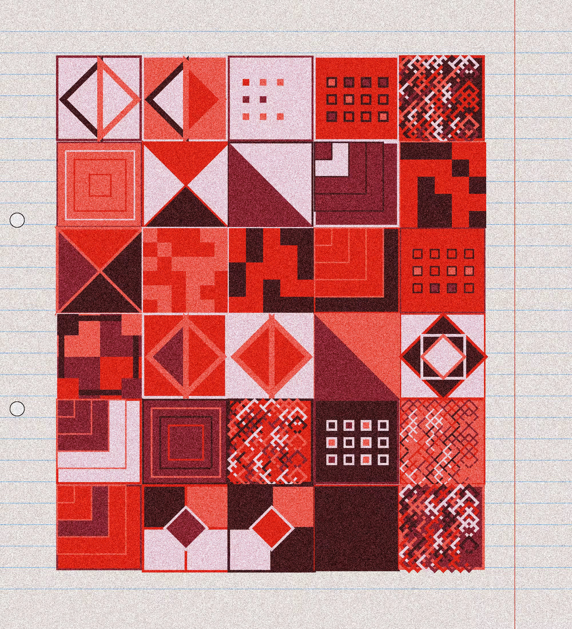sketchbook page 8: annoying grid #7