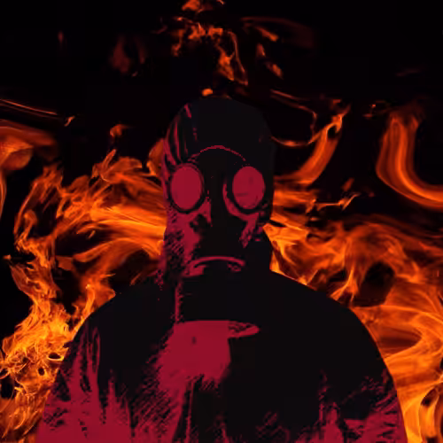 Gentlemasks Drops: Gentlemask in flames