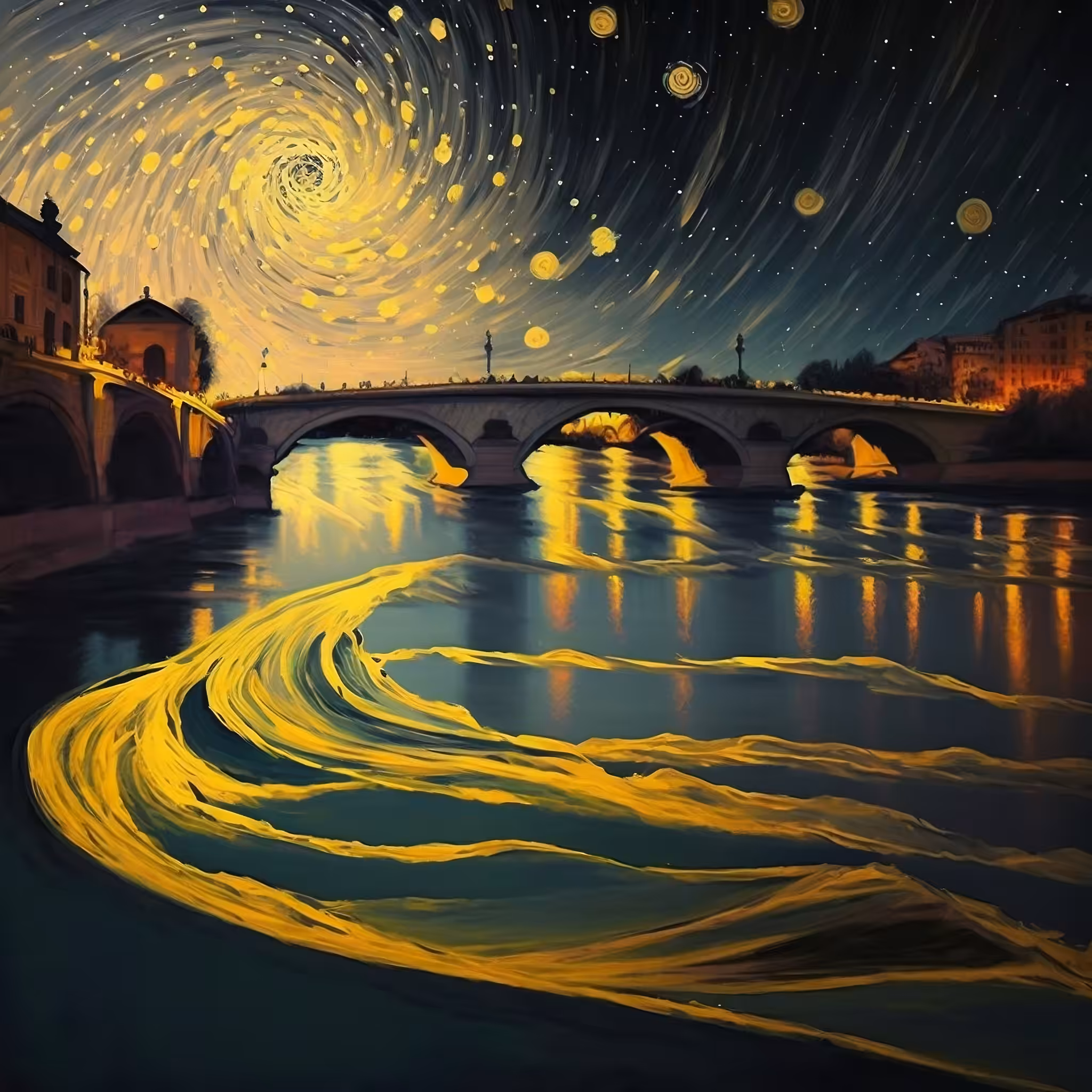 Beauty of the Rhone River