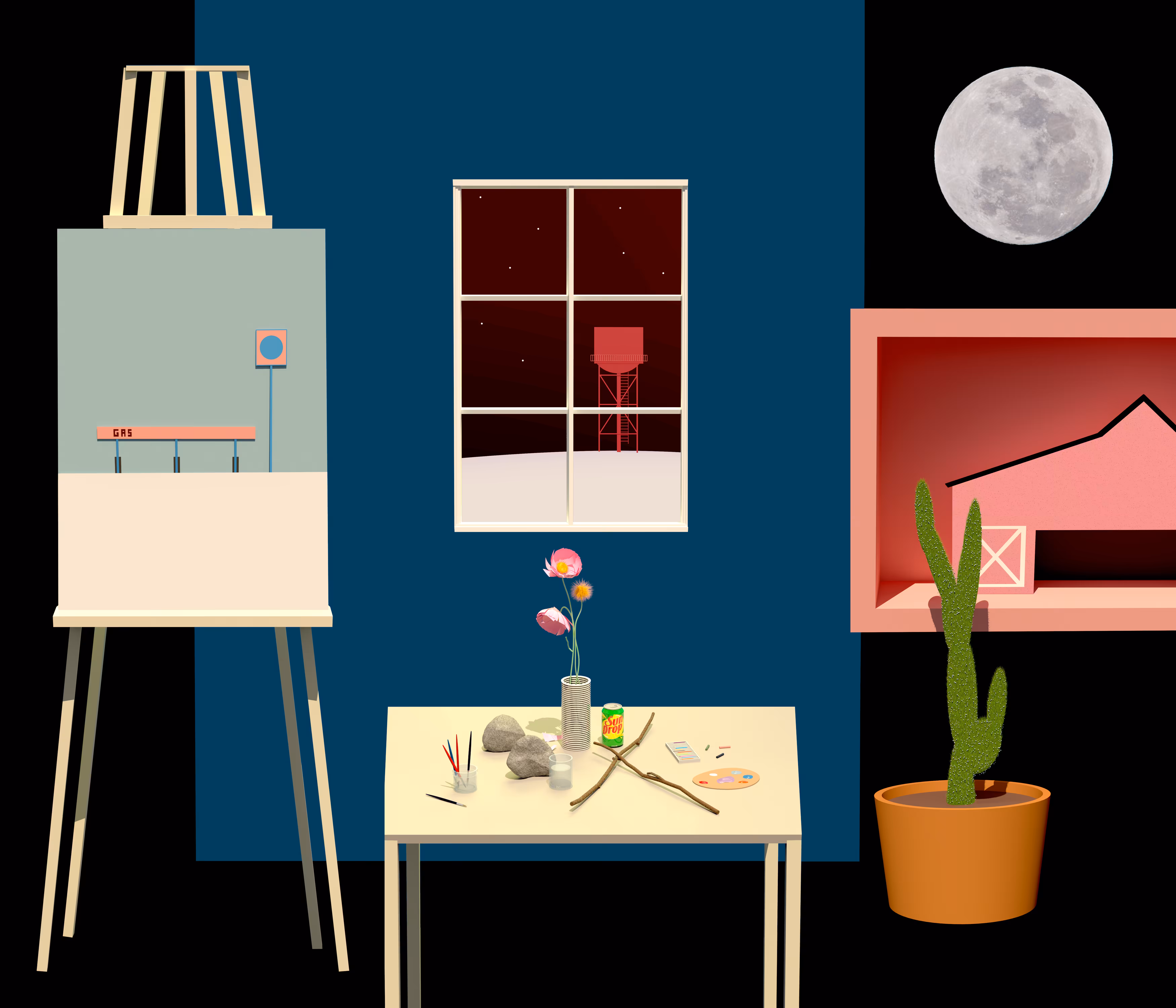 The Studio at Midnight