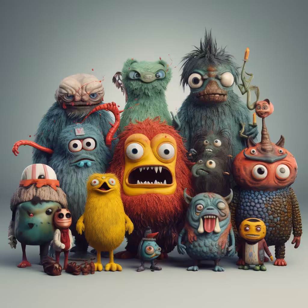 #12 Weirdos Family Portraits