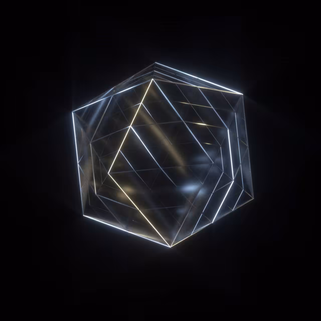 Polyblock - Icosahedron (Transparency)