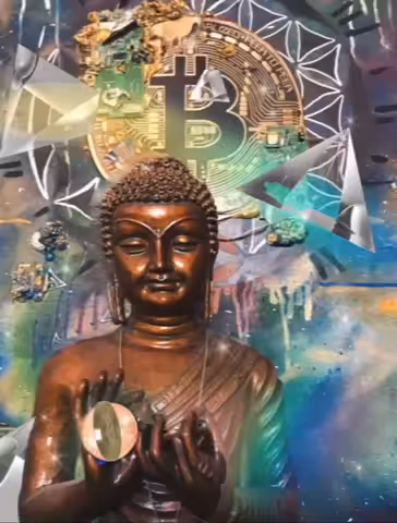 Keep Calm and HODL - Healing Arts Collection