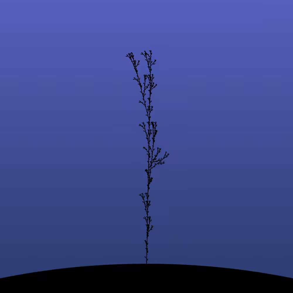 Fractal-Lsystem Tree #3