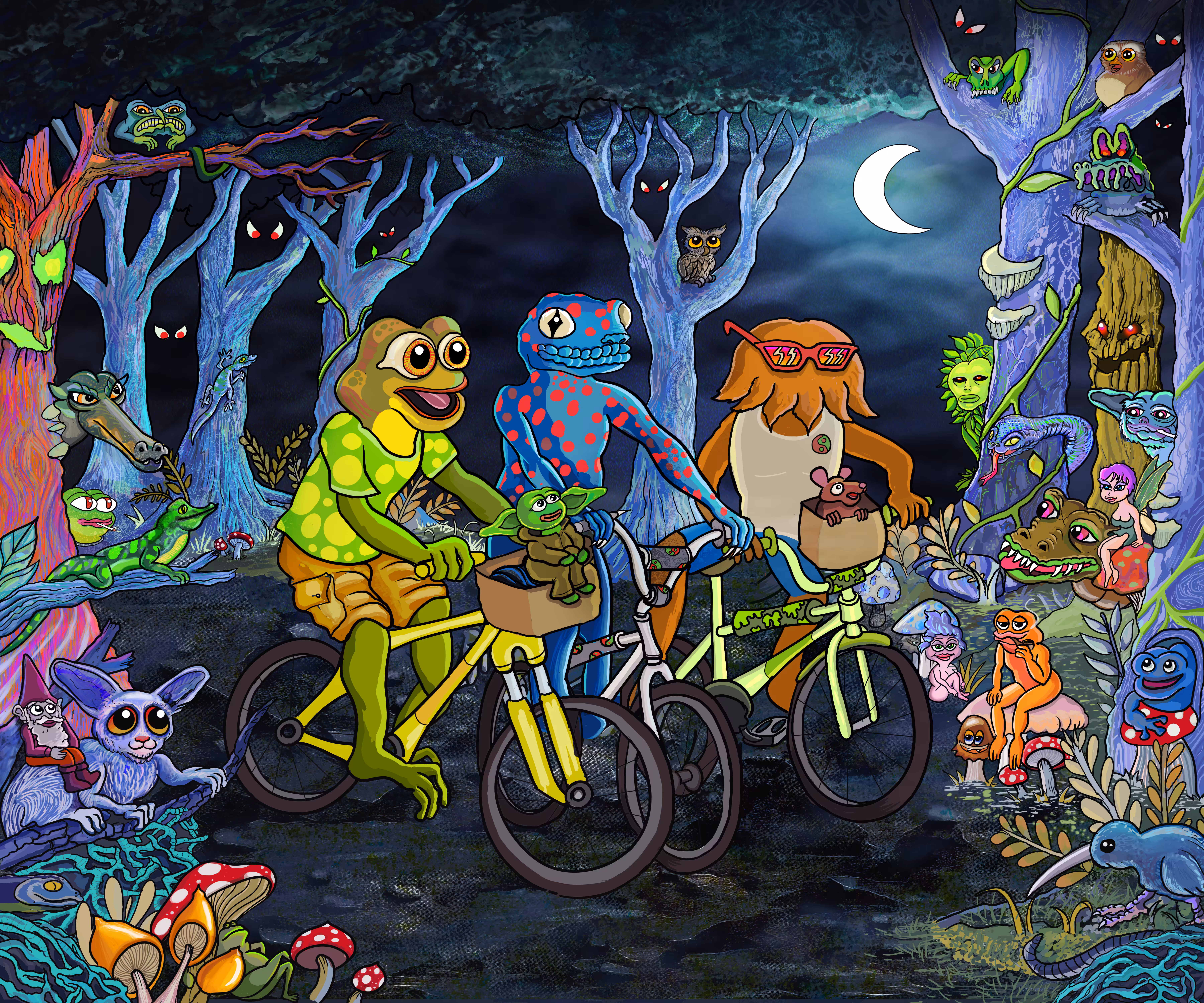 Pepes Midnight Bikeride