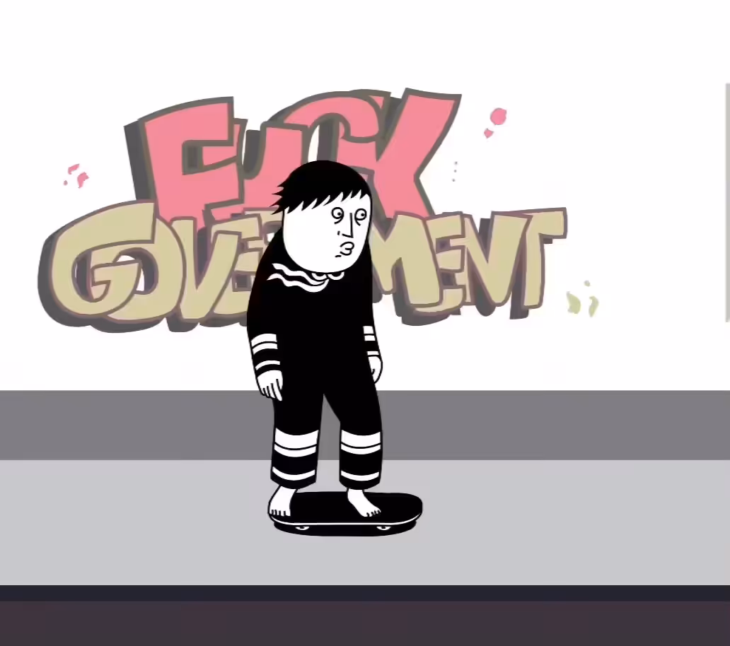 Skating boy