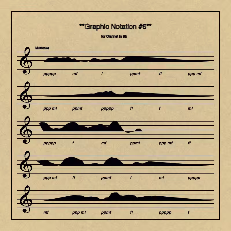 Graphic Notation #6