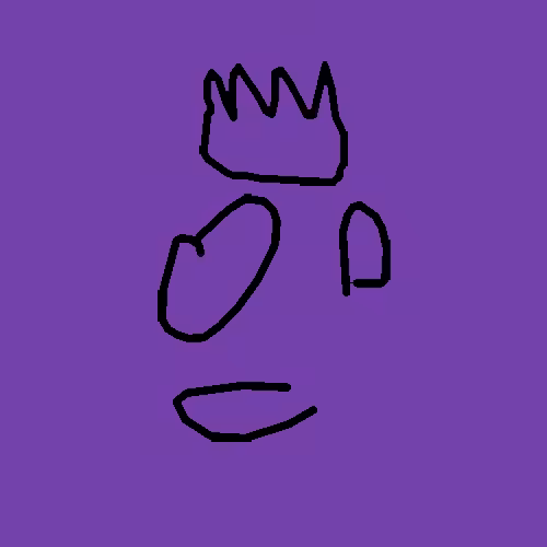 Basquiat Doodles: Basquiat #2703
