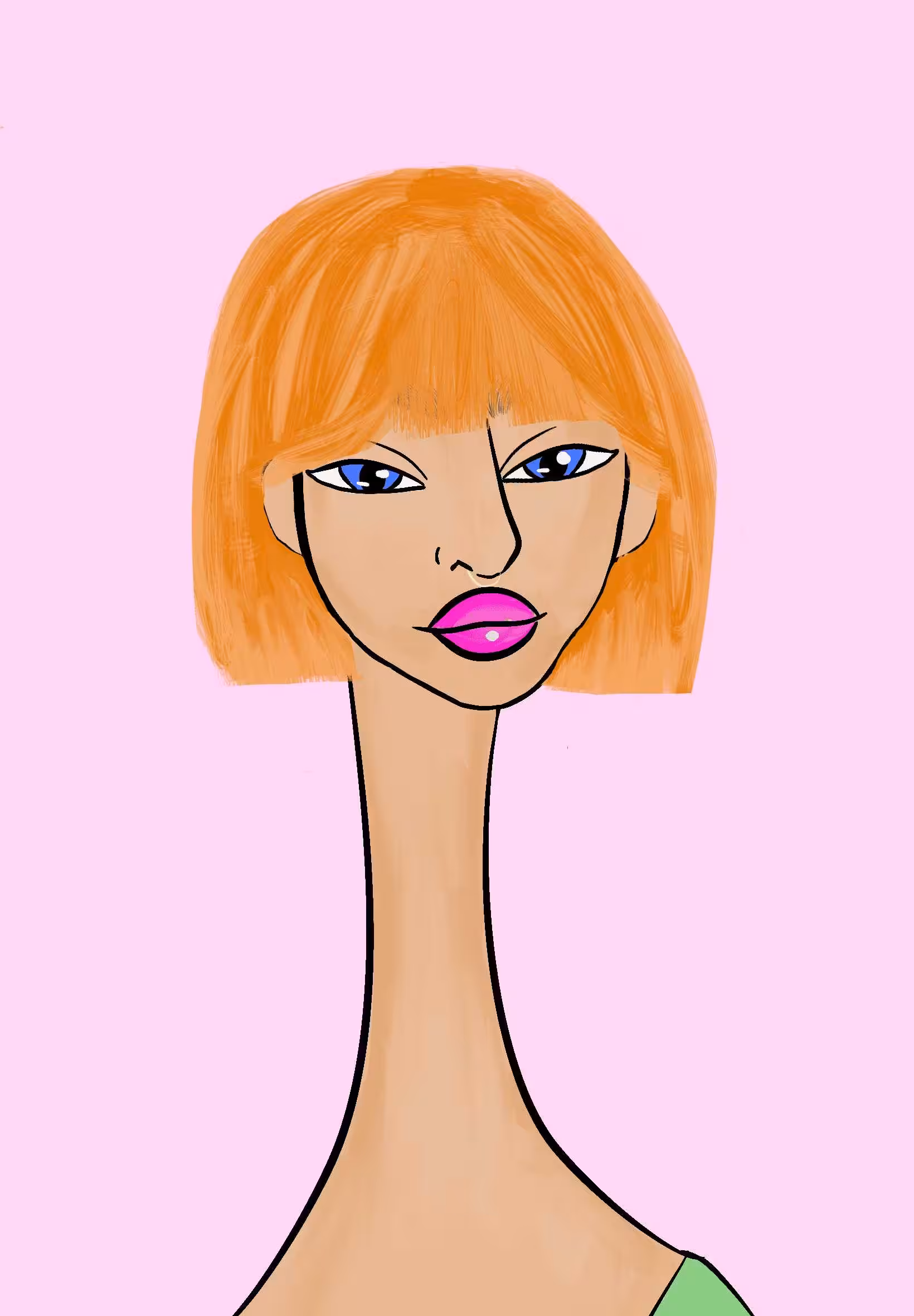 Long Neckie Ladies: Long Neckie Lady #1377