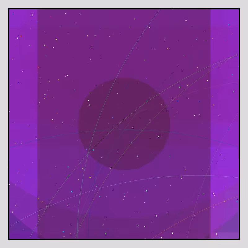 Color Field Starry B #229