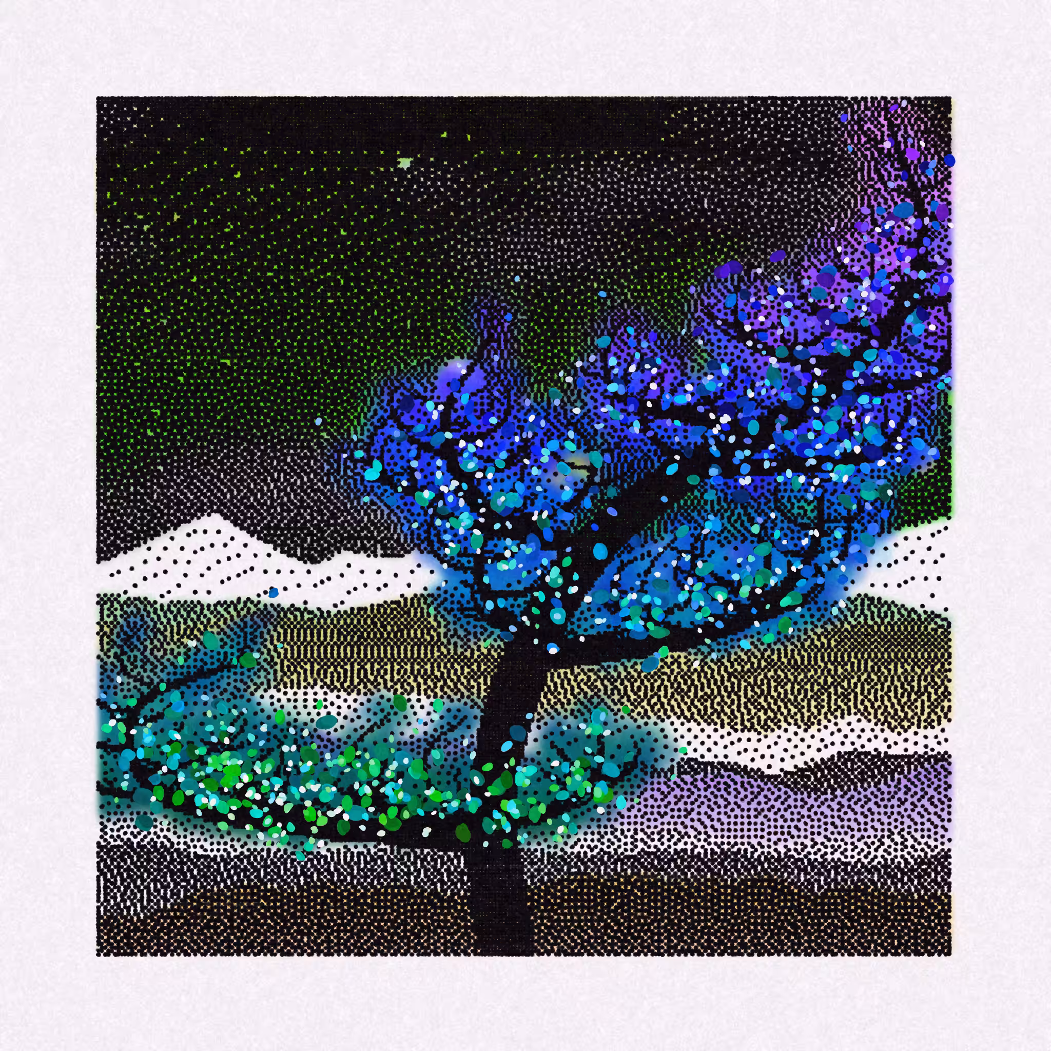 Dithered Branches #113