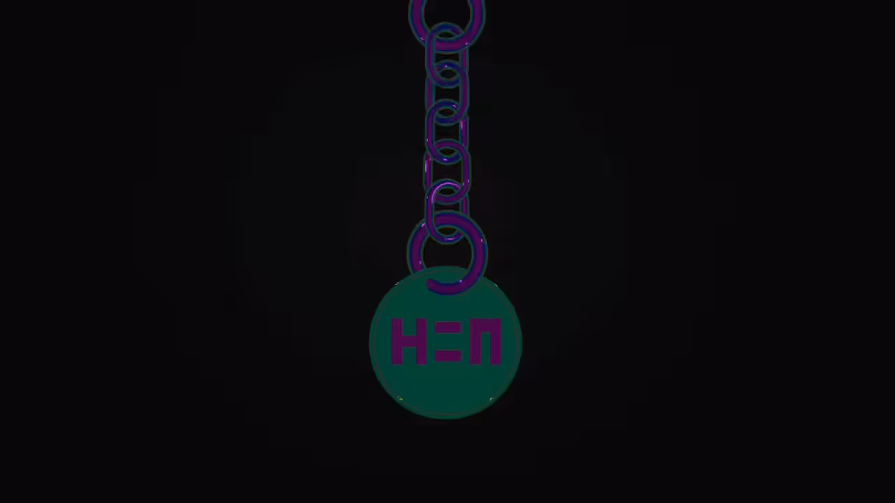 H=N Keychain