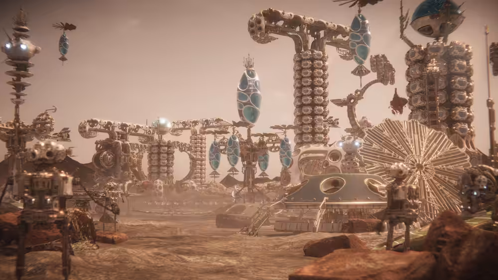 Mars Biotronican Settlement