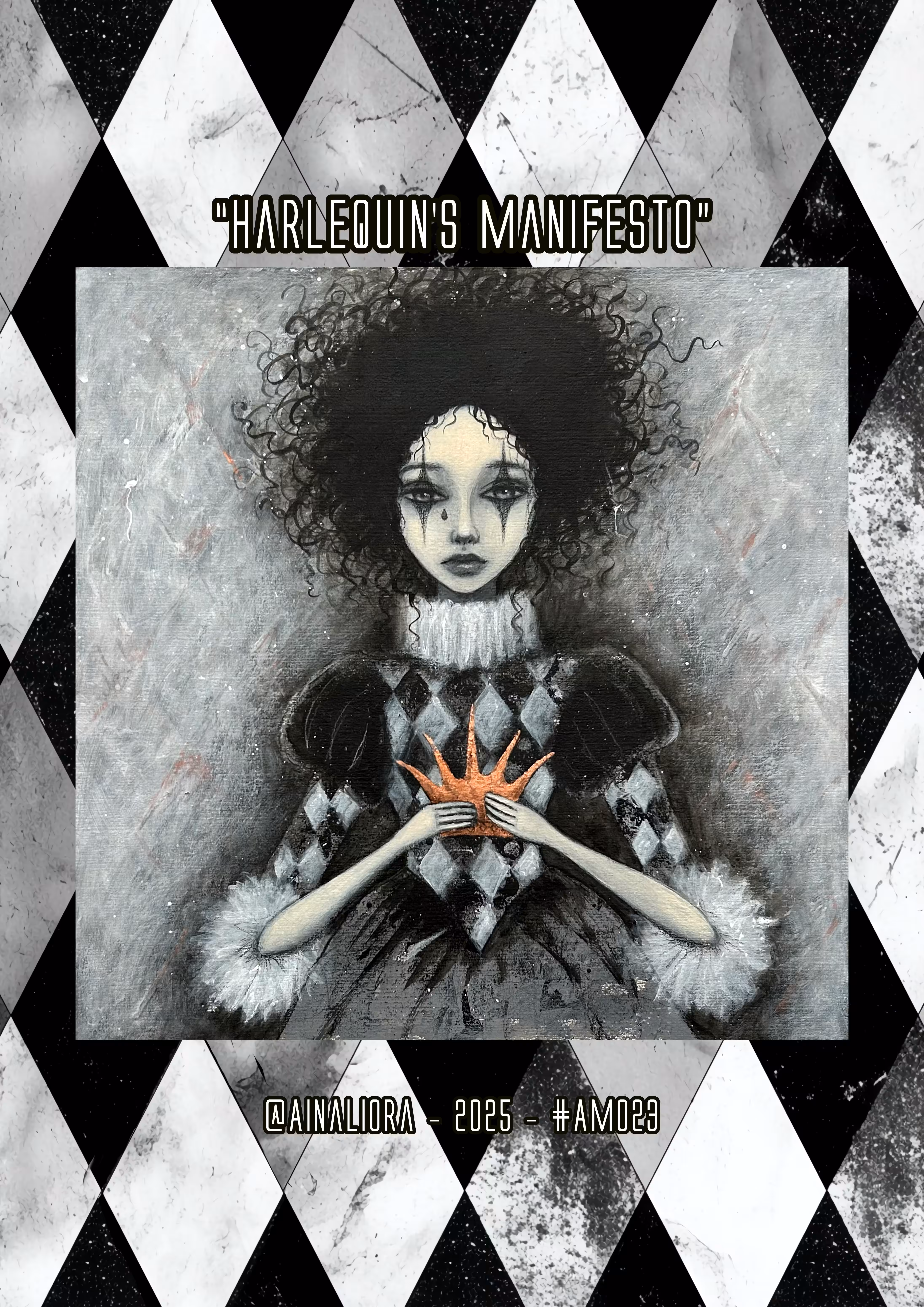 GlitchGang Art Masters: Harlequin’s Manifesto by Ainaliora