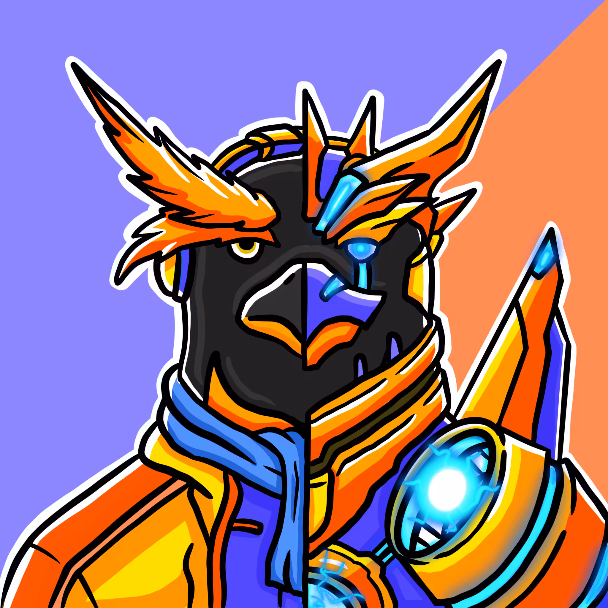Mirror Zoo: Penguin / Super Hero (rare)