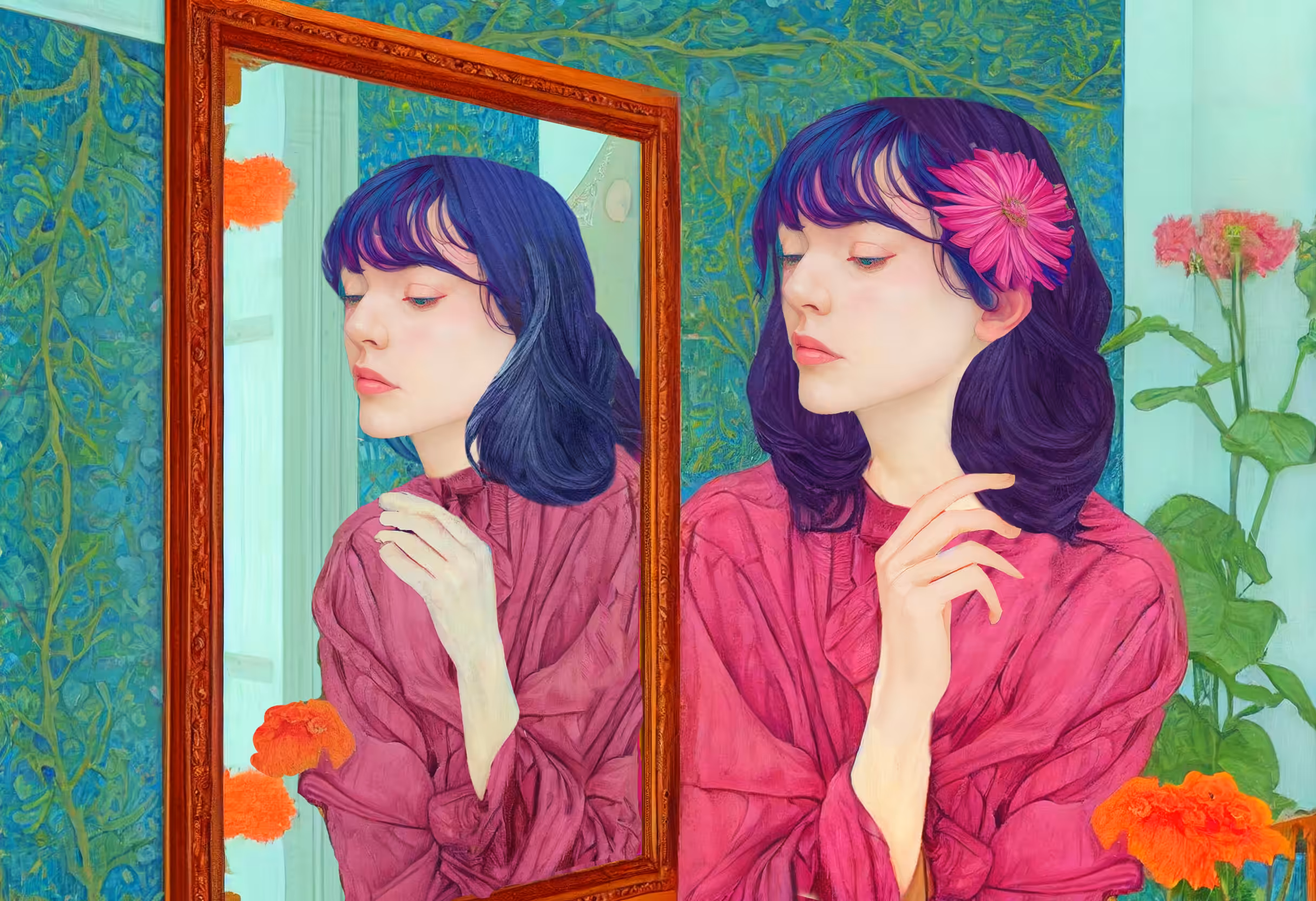 The mirror