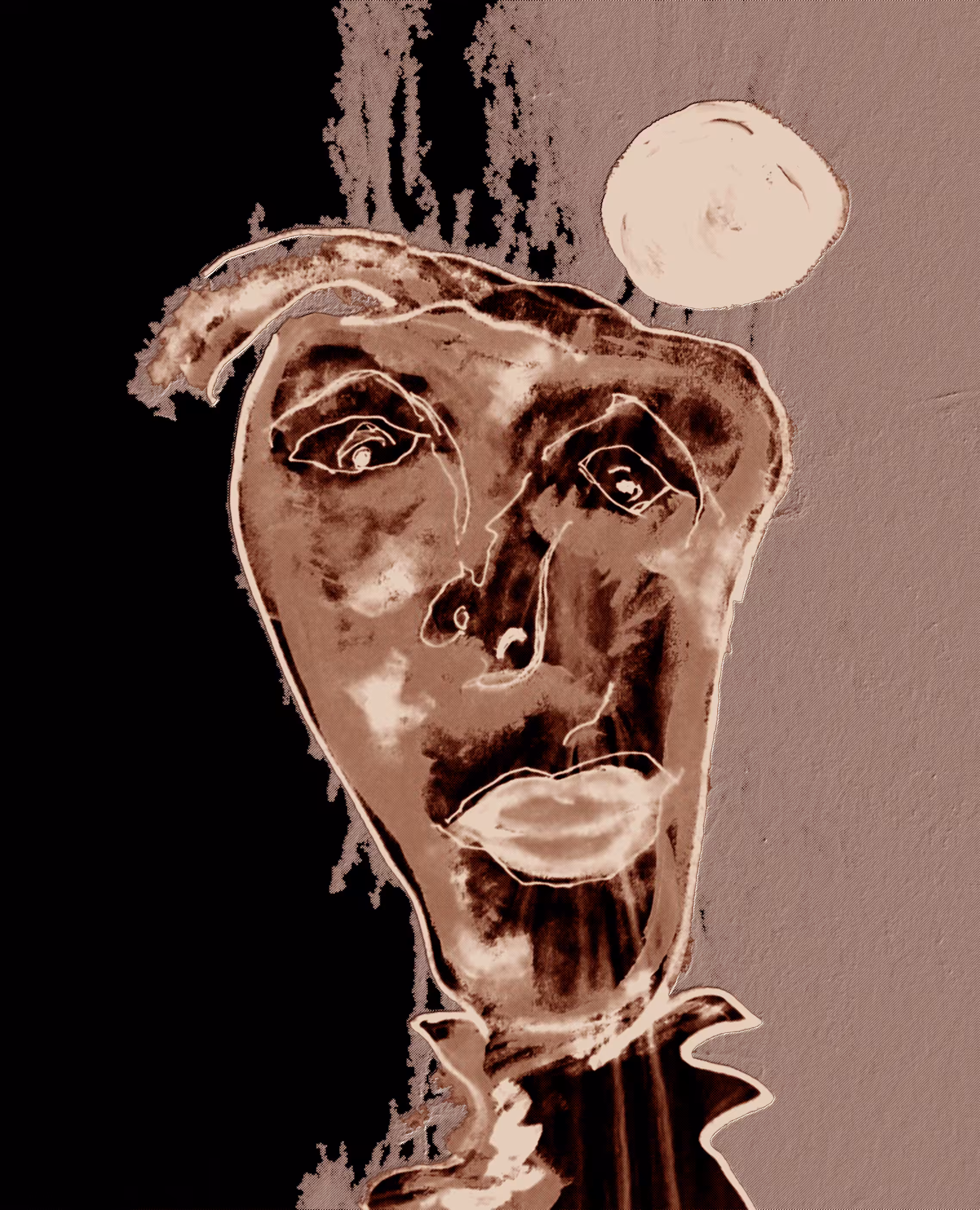 Man with The Moon 